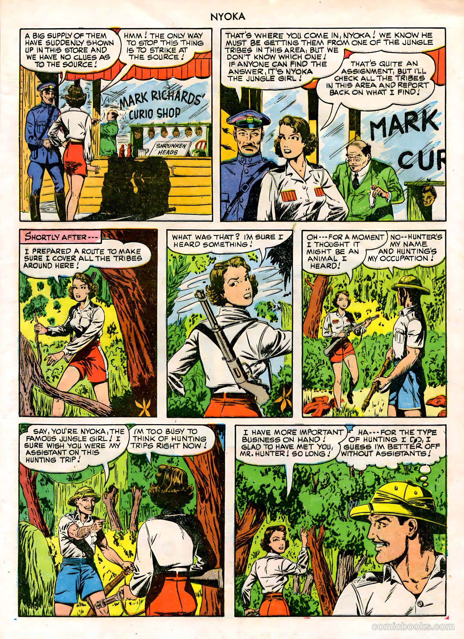 Nyoka the Jungle Girl #45 (1950) — page 5 of 52