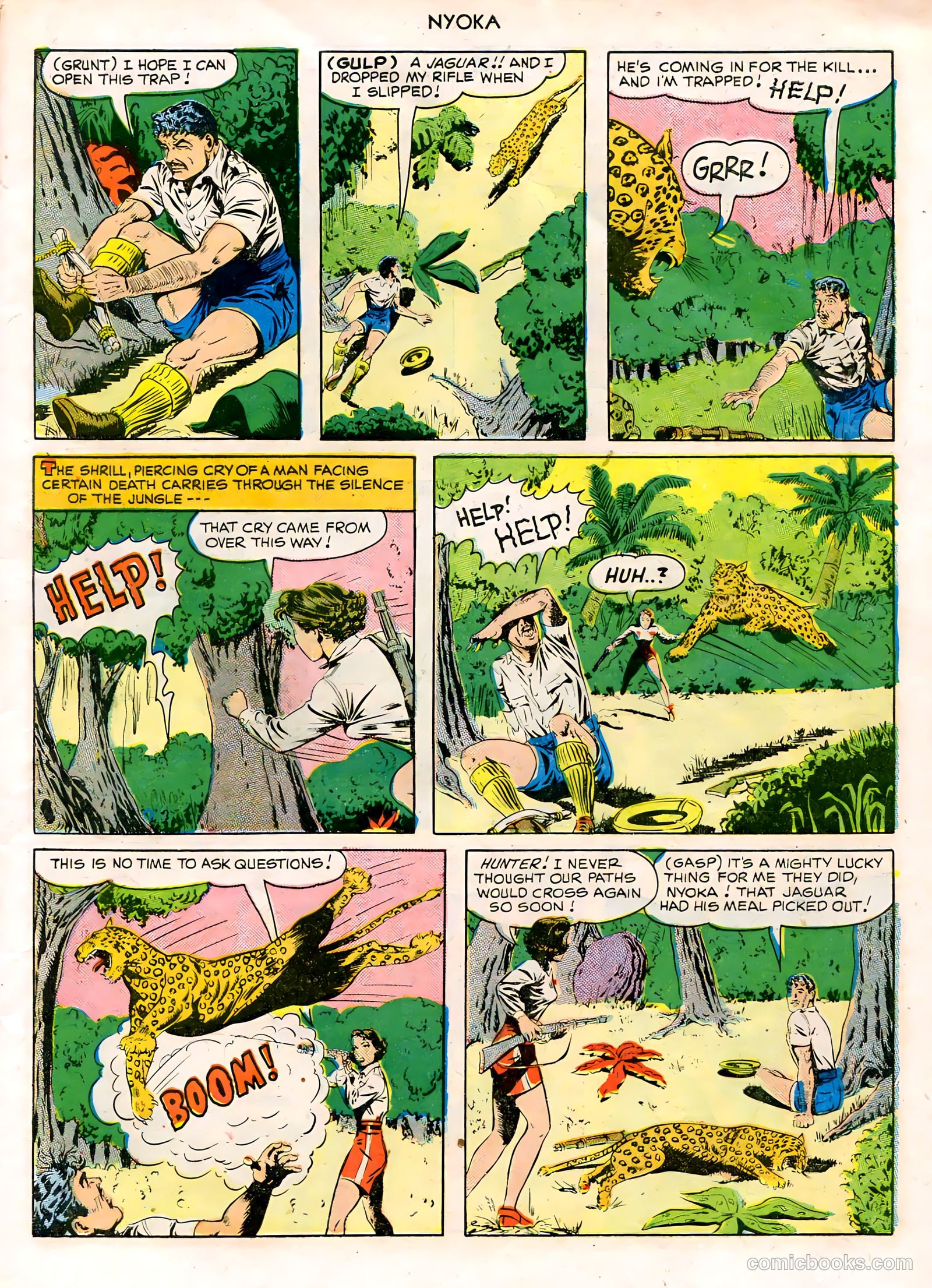 Nyoka the Jungle Girl #45 (1950) — page 7 of 52
