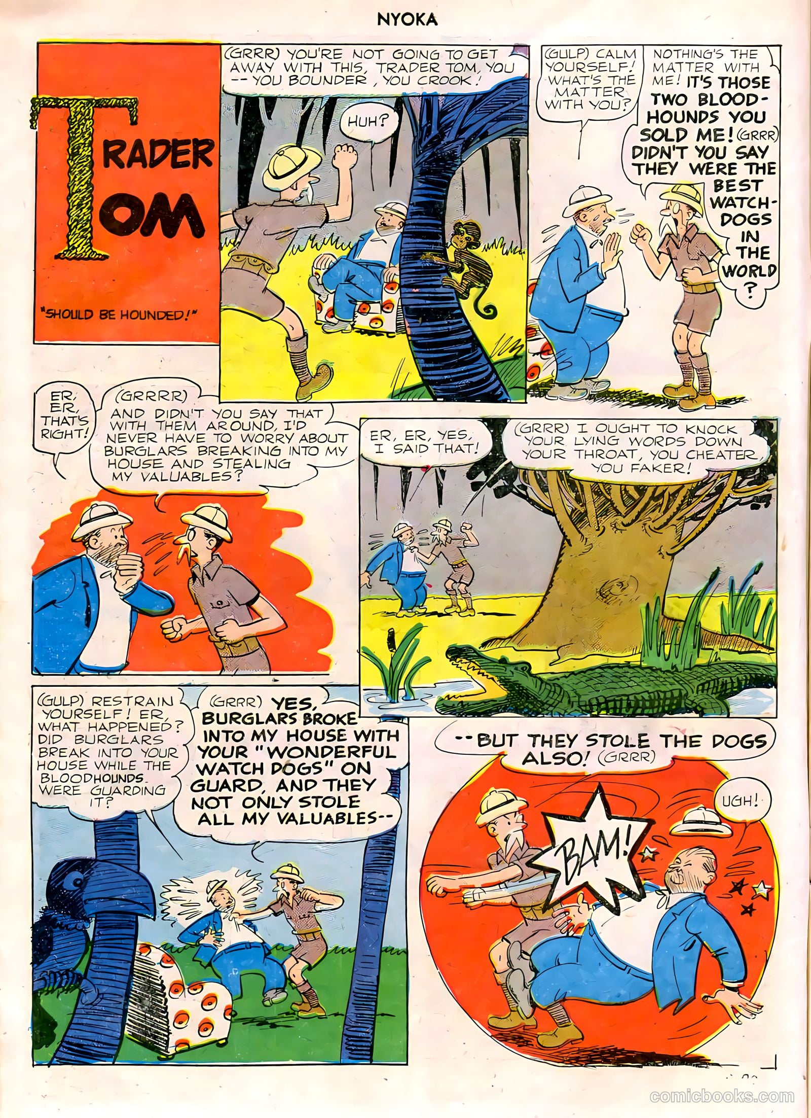 Nyoka the Jungle Girl #45 (1950) — page 10 of 52