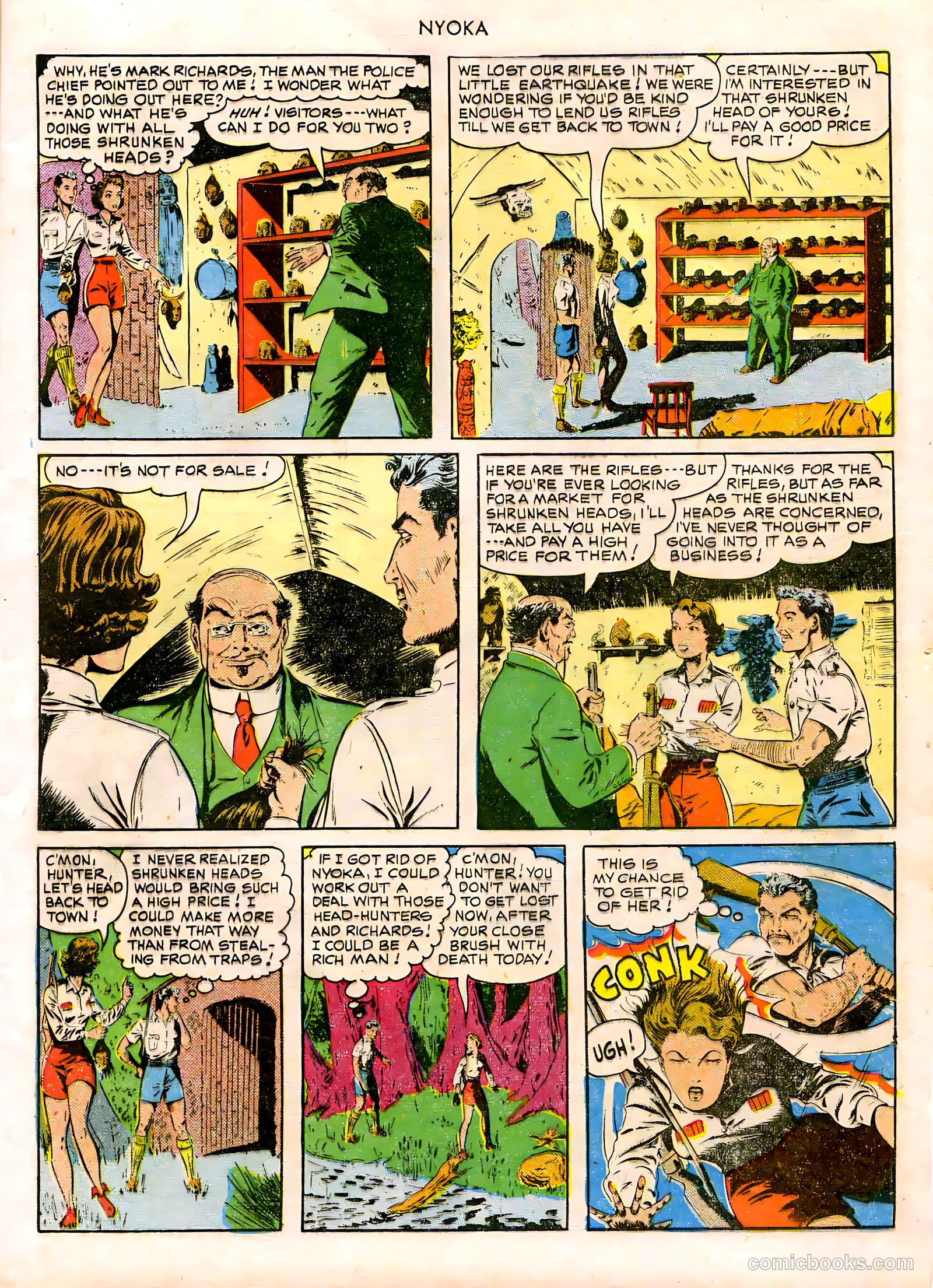 Nyoka the Jungle Girl #45 (1950) — page 13 of 52