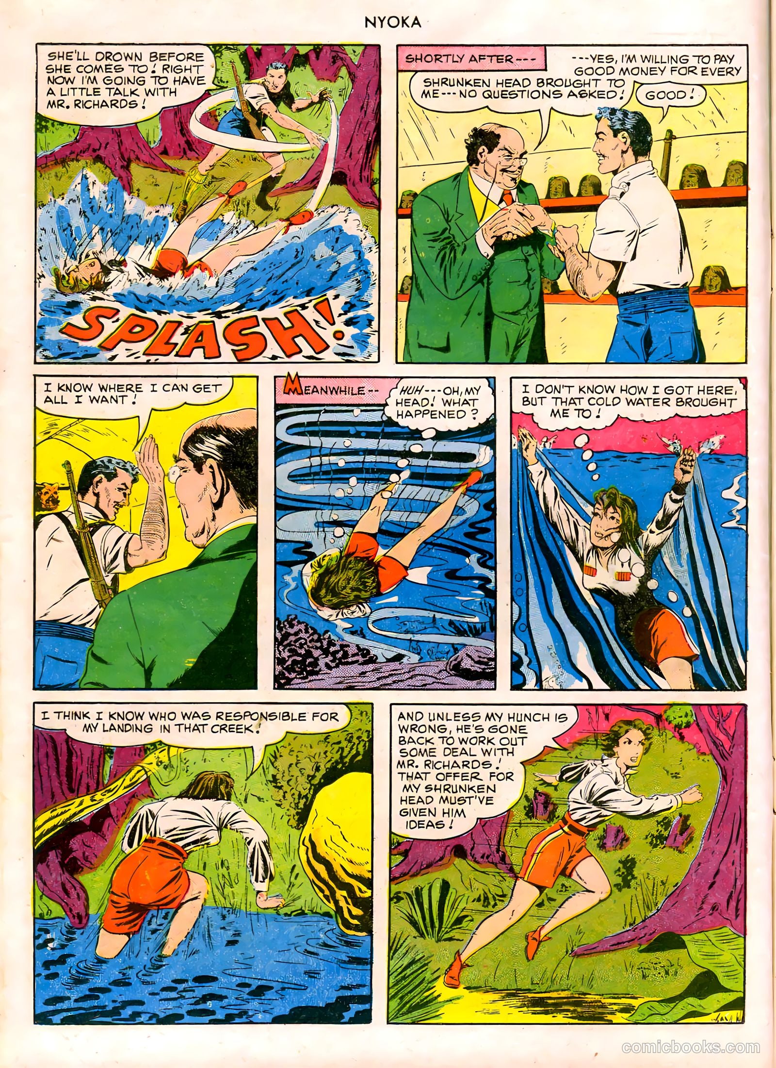 Nyoka the Jungle Girl #45 (1950) — page 14 of 52