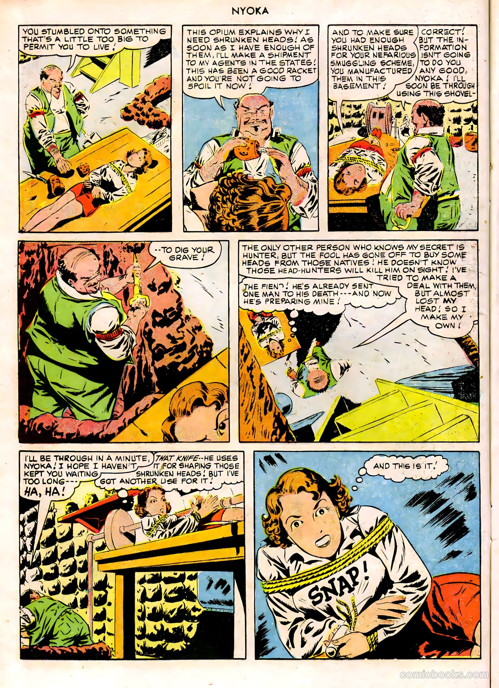 Nyoka the Jungle Girl #45 (1950) — page 20 of 52