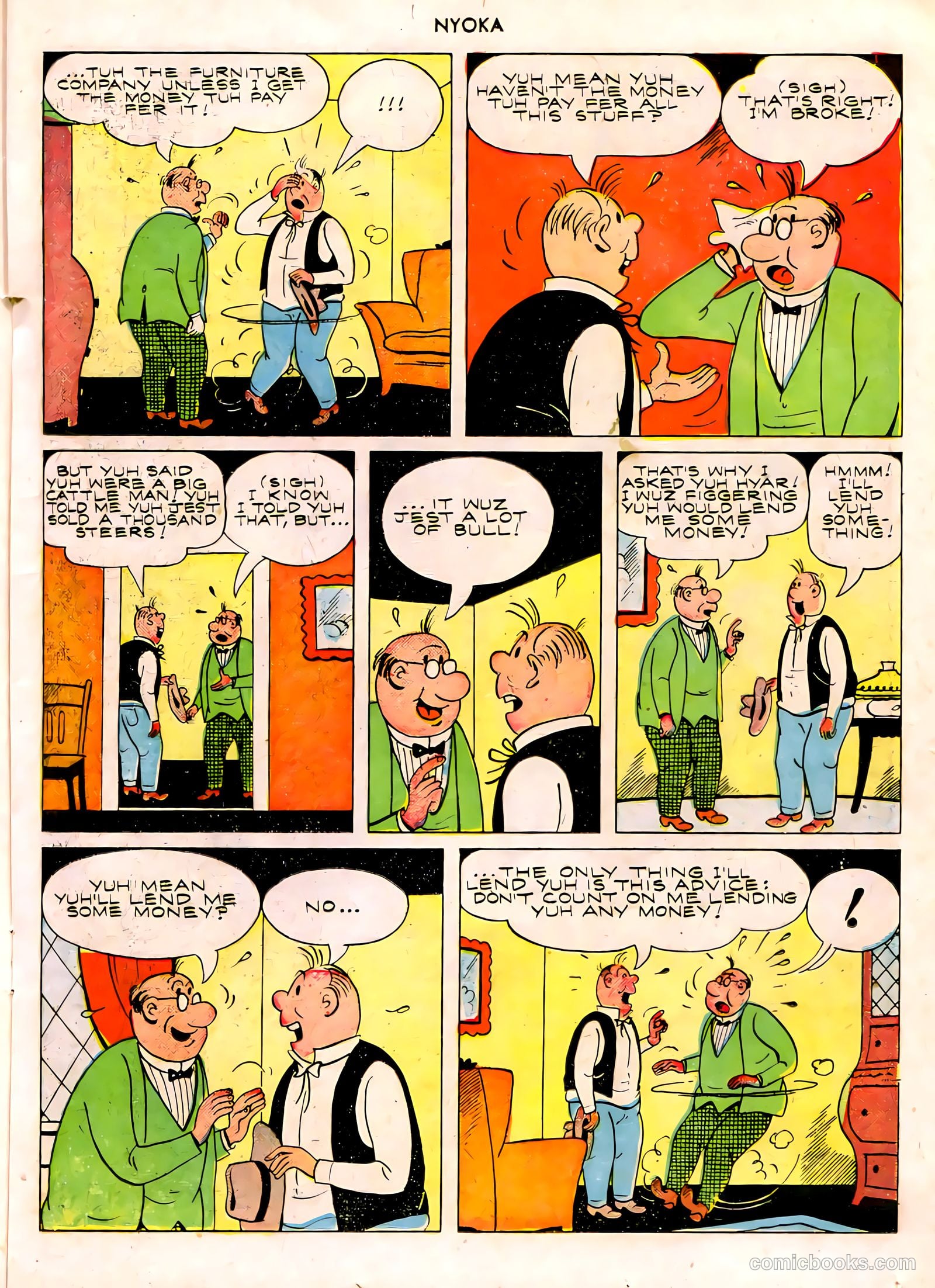 Nyoka the Jungle Girl #45 (1950) — page 25 of 52