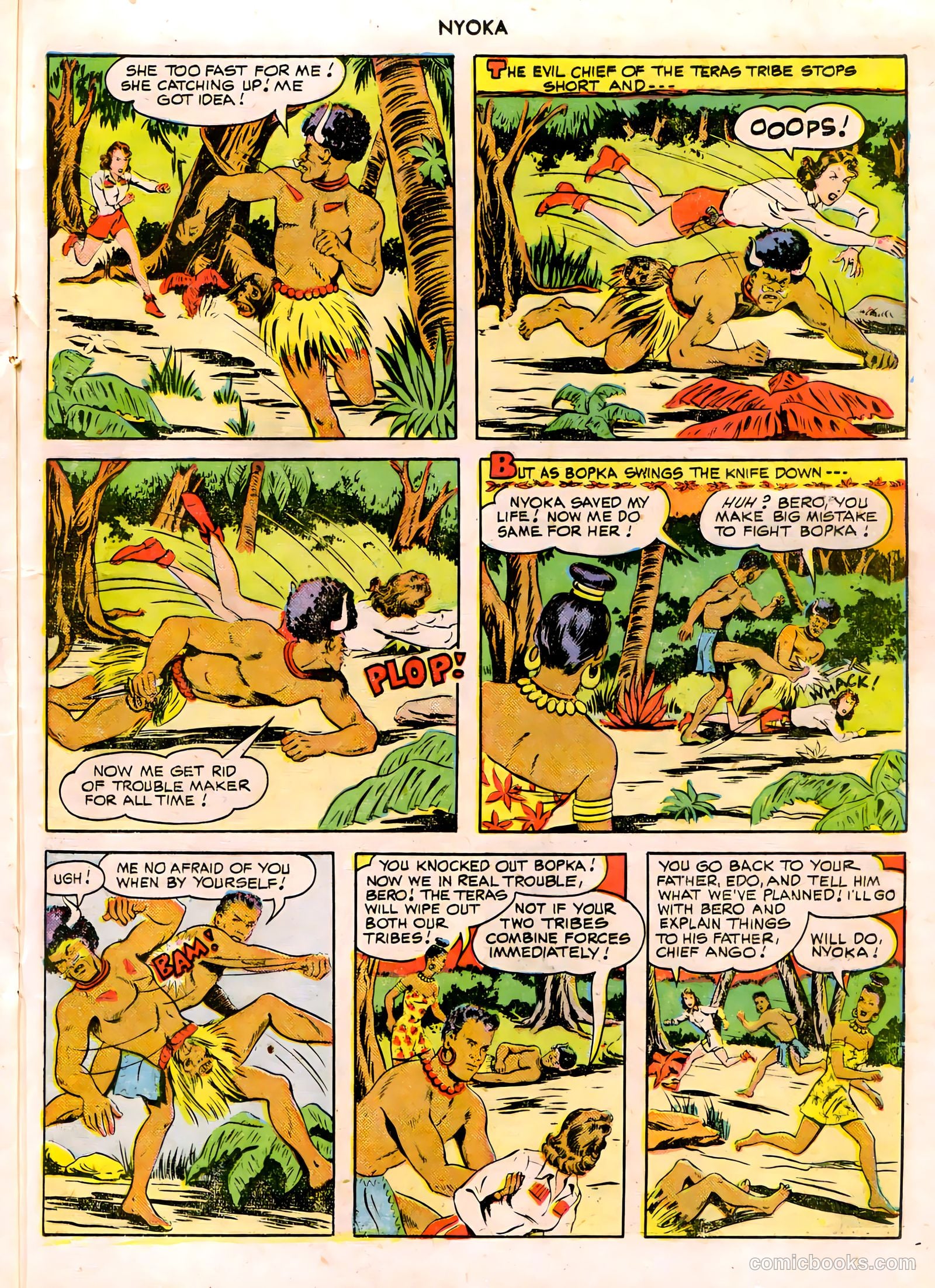 Nyoka the Jungle Girl #45 (1950) — page 29 of 52