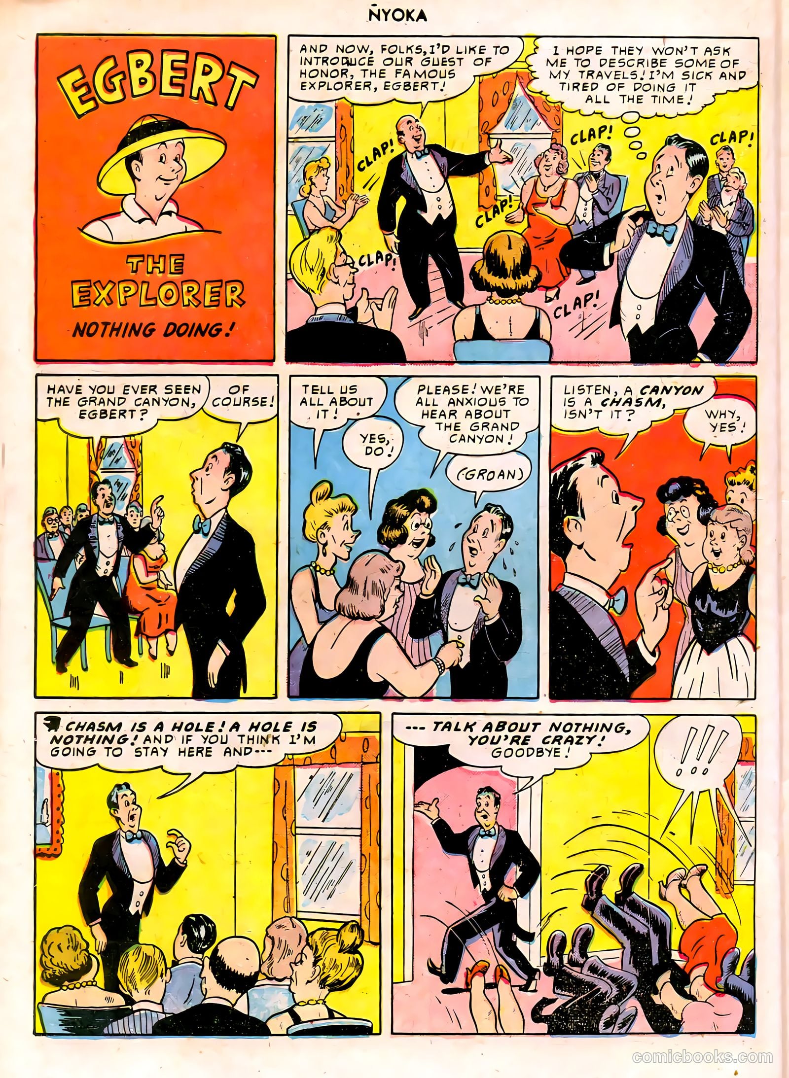 Nyoka the Jungle Girl #45 (1950) — page 32 of 52