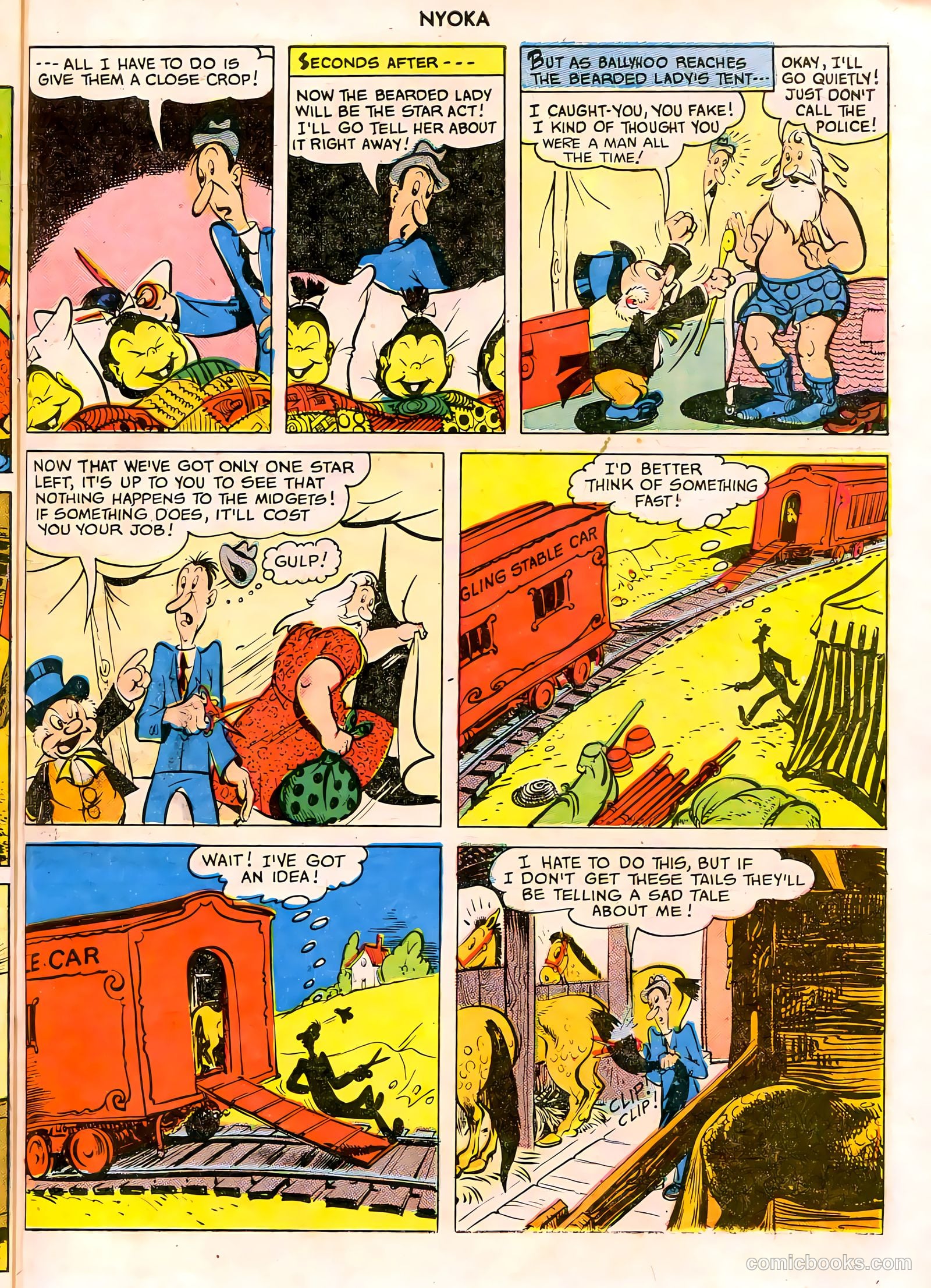 Nyoka the Jungle Girl #45 (1950) — page 43 of 52