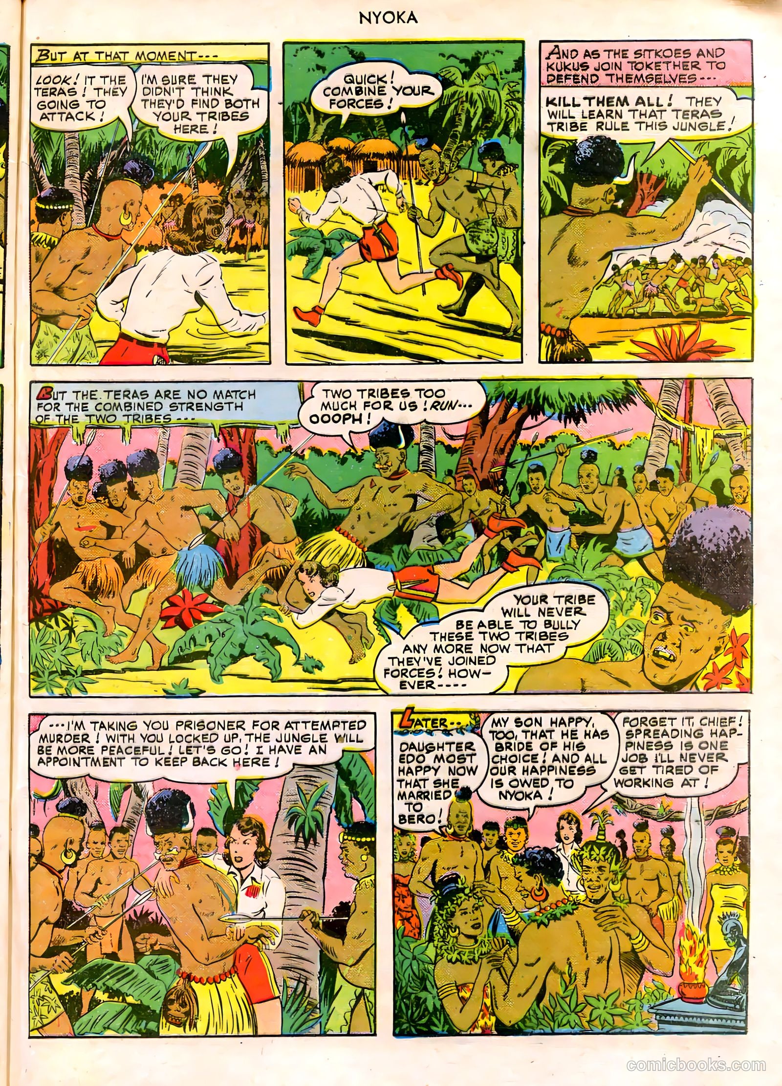 Nyoka the Jungle Girl #45 (1950) — page 49 of 52