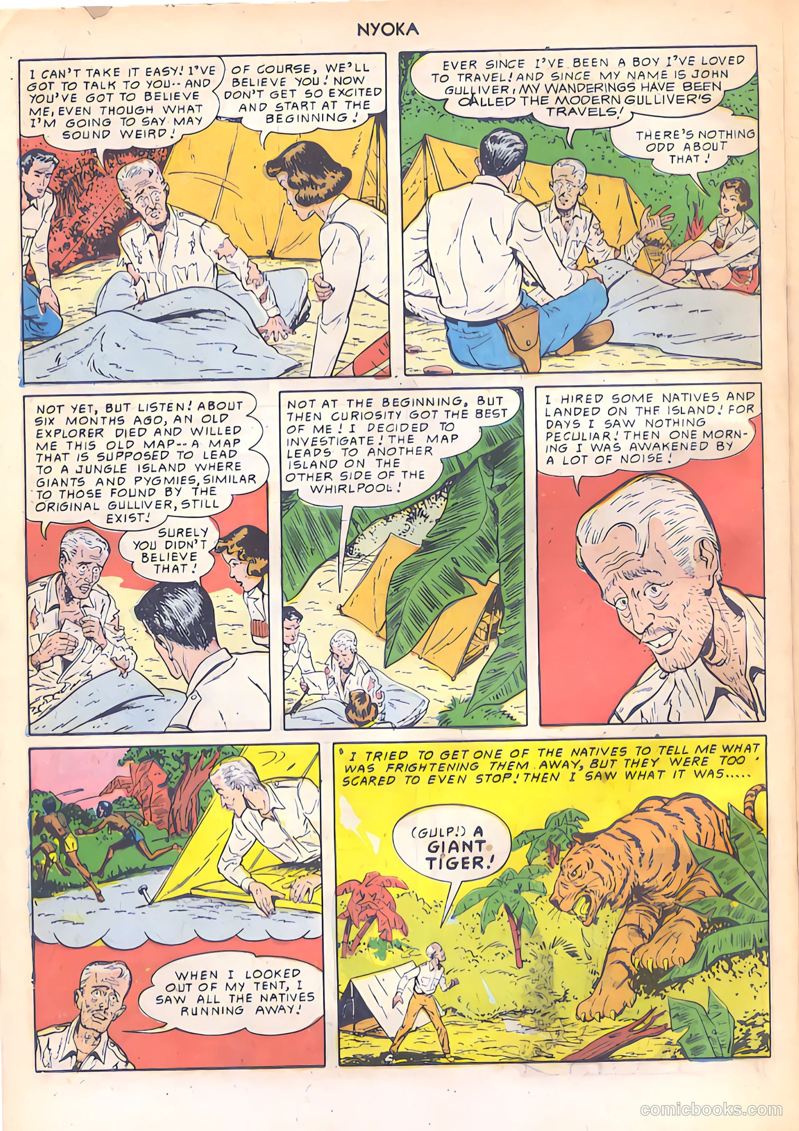 Nyoka the Jungle Girl #46 (1950) — page 6 of 52