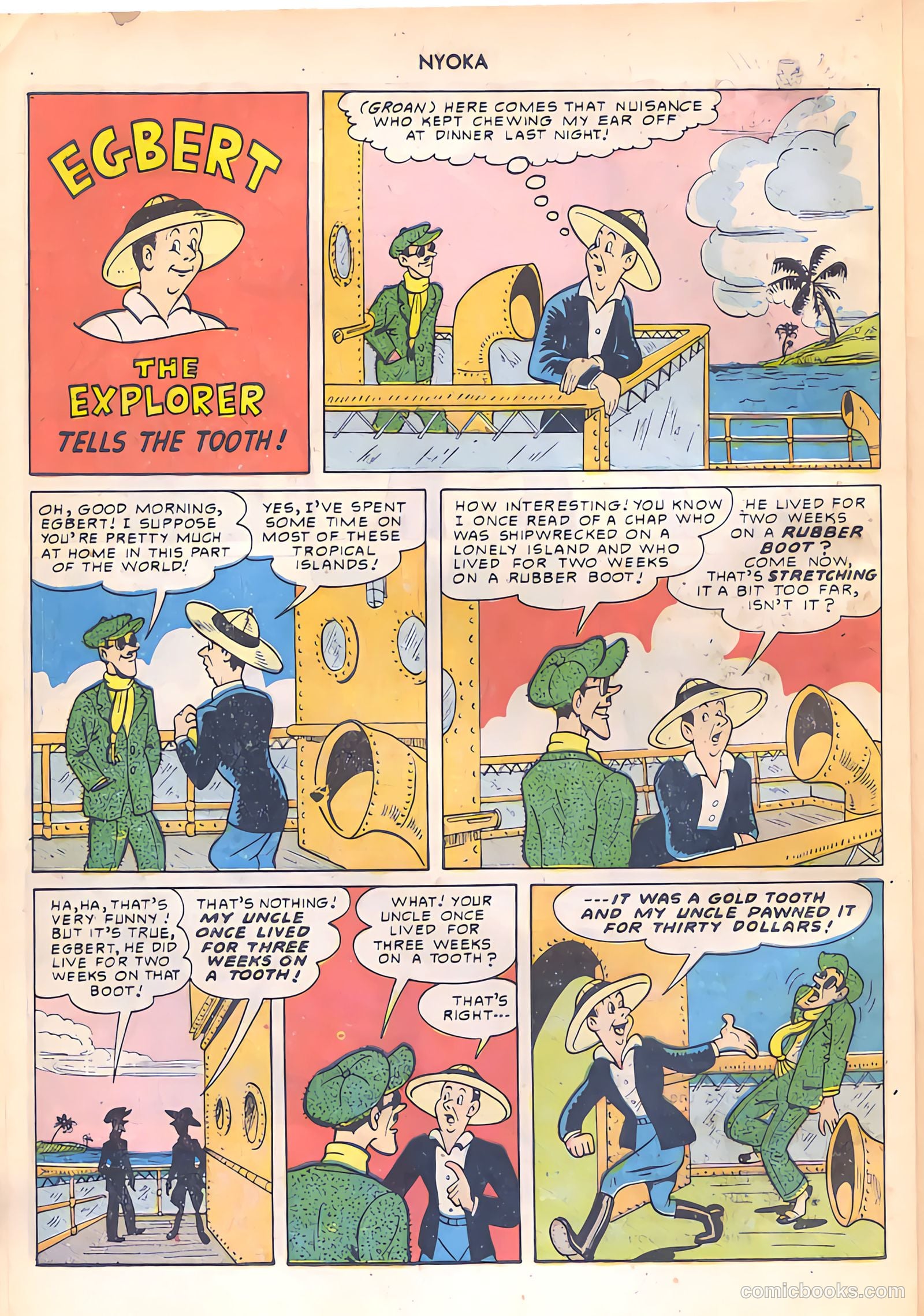 Nyoka the Jungle Girl #46 (1950) — page 10 of 52