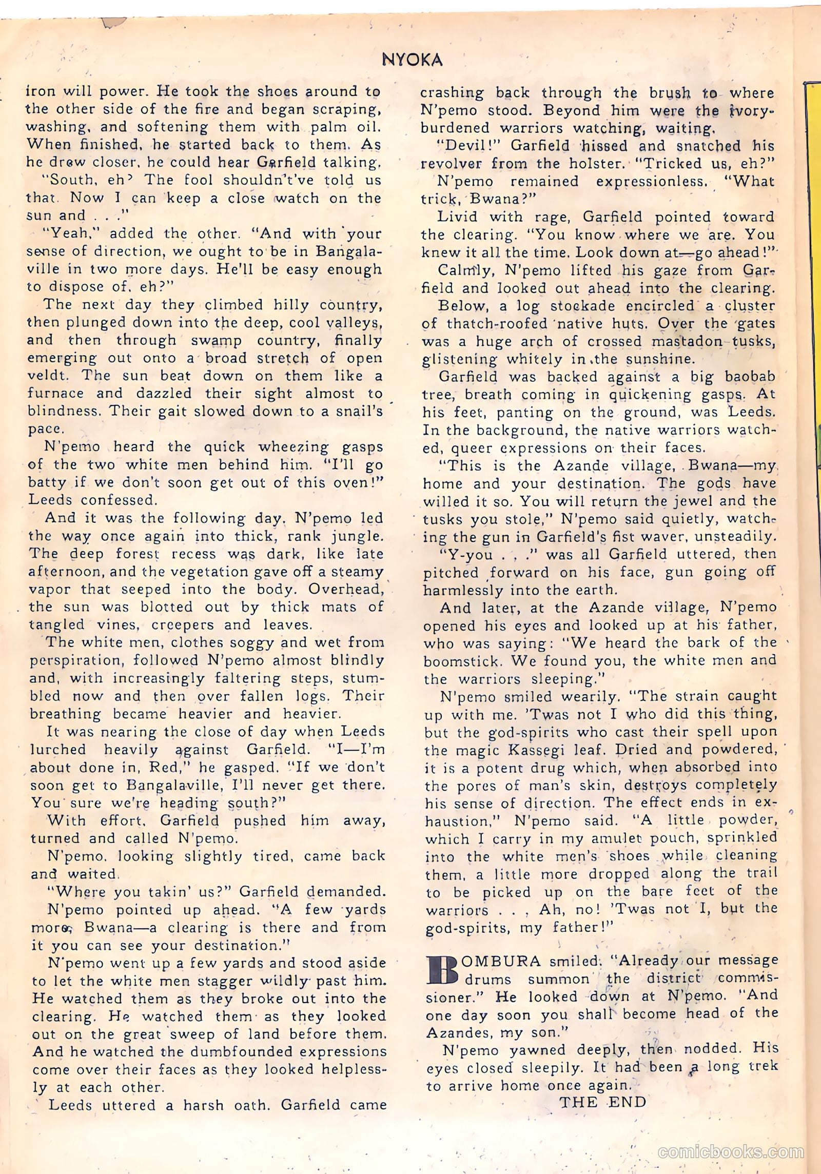 Nyoka the Jungle Girl #46 (1950) — page 12 of 52