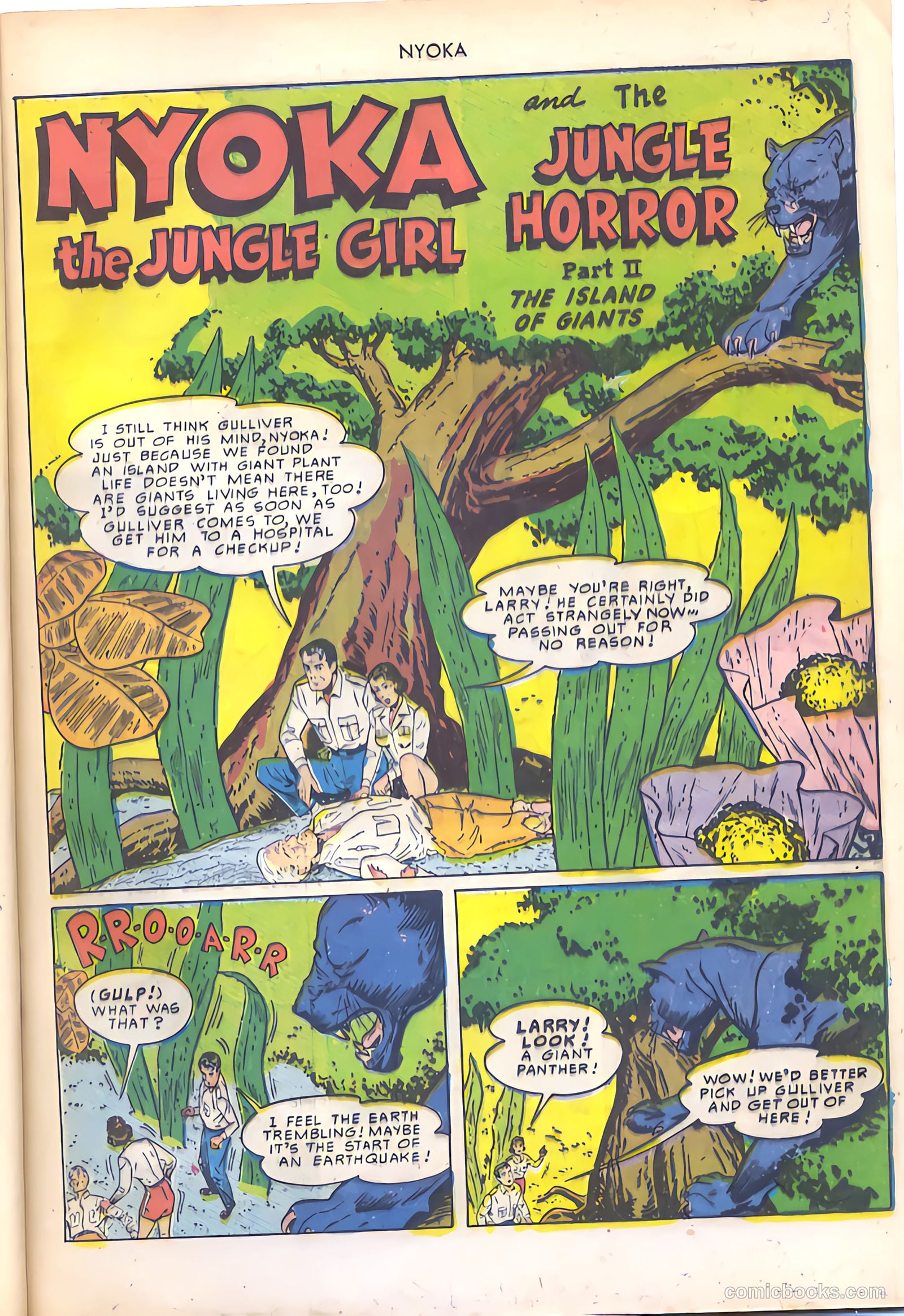 Nyoka the Jungle Girl #46 (1950) — page 13 of 52