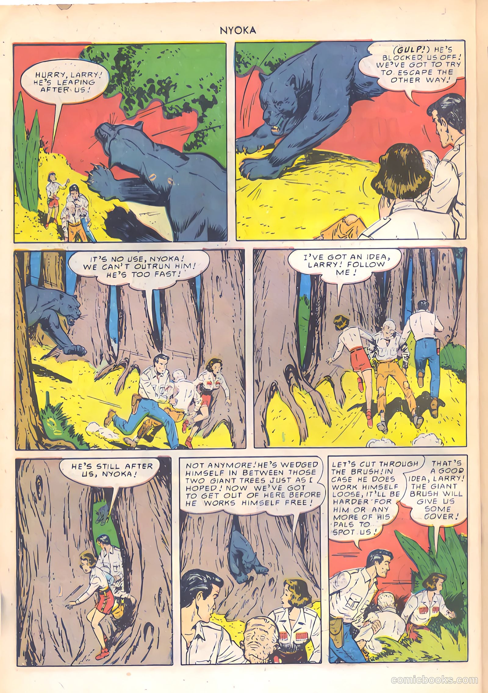 Nyoka the Jungle Girl #46 (1950) — page 14 of 52