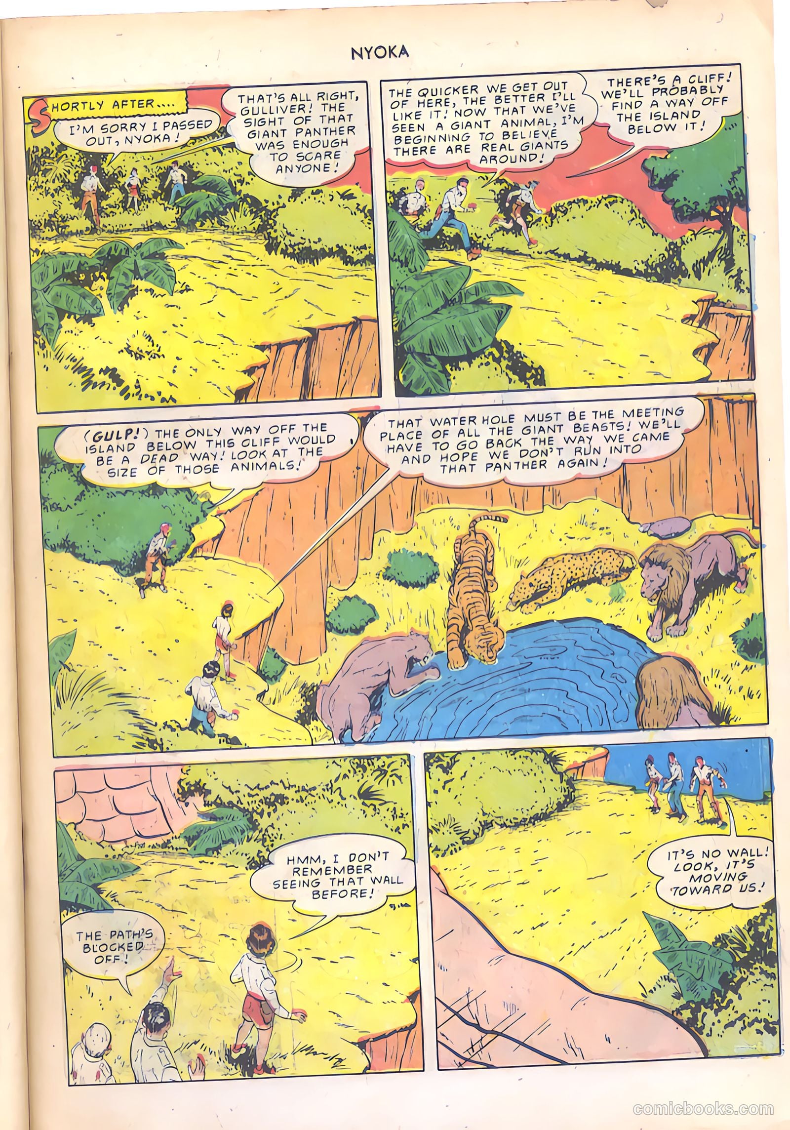Nyoka the Jungle Girl #46 (1950) — page 15 of 52
