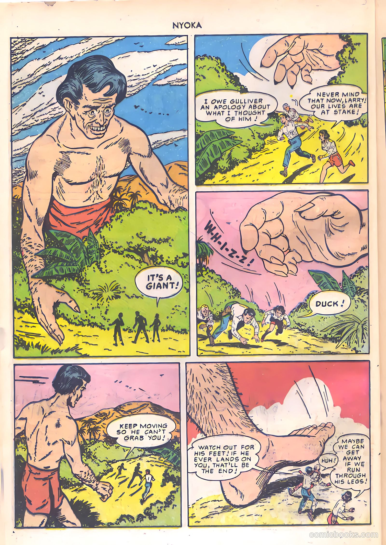 Nyoka the Jungle Girl #46 (1950) — page 16 of 52