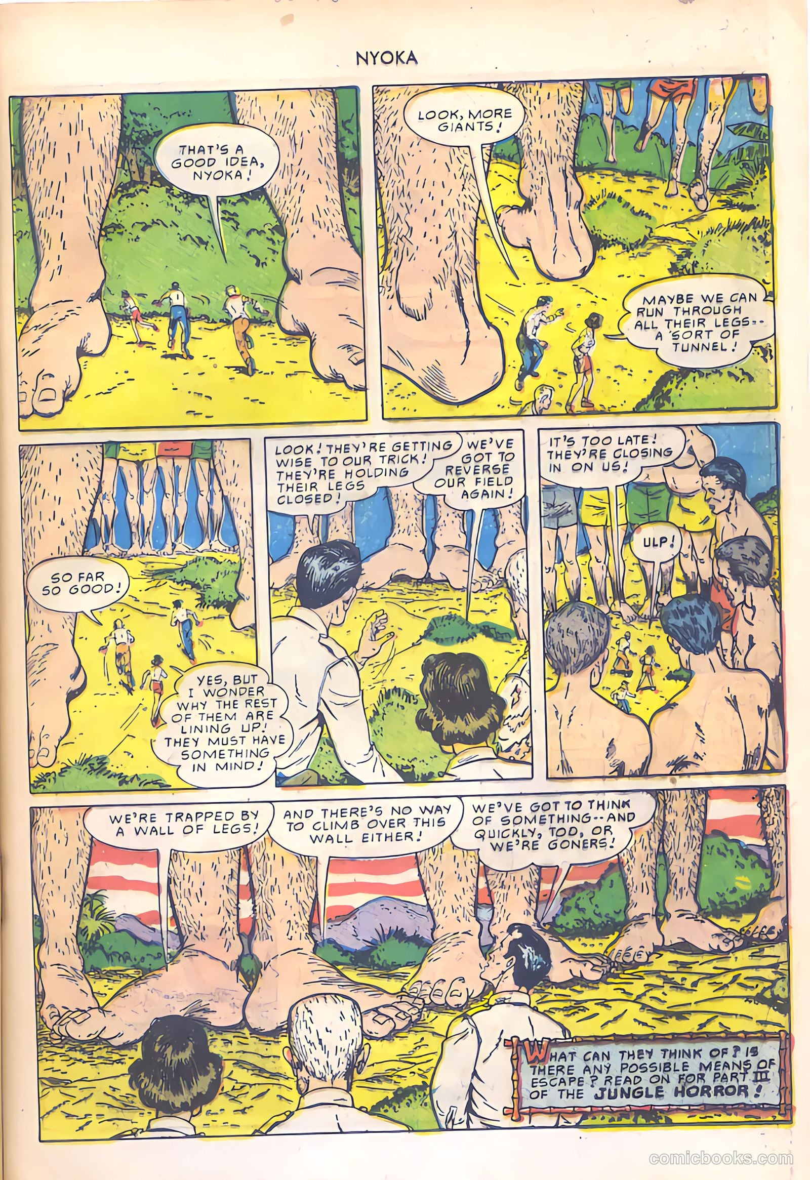 Nyoka the Jungle Girl #46 (1950) — page 17 of 52