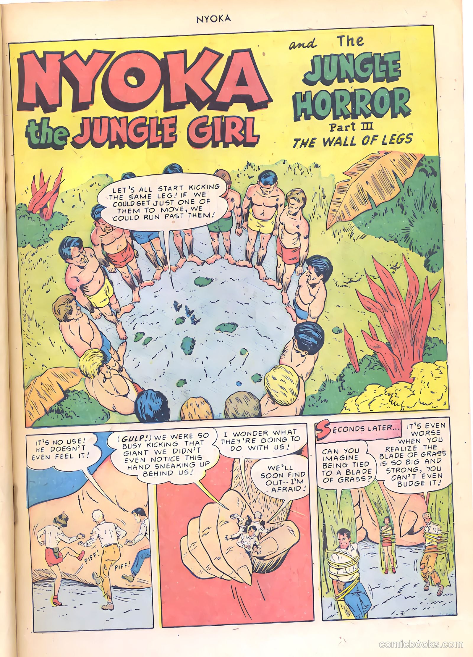 Nyoka the Jungle Girl #46 (1950) — page 19 of 52