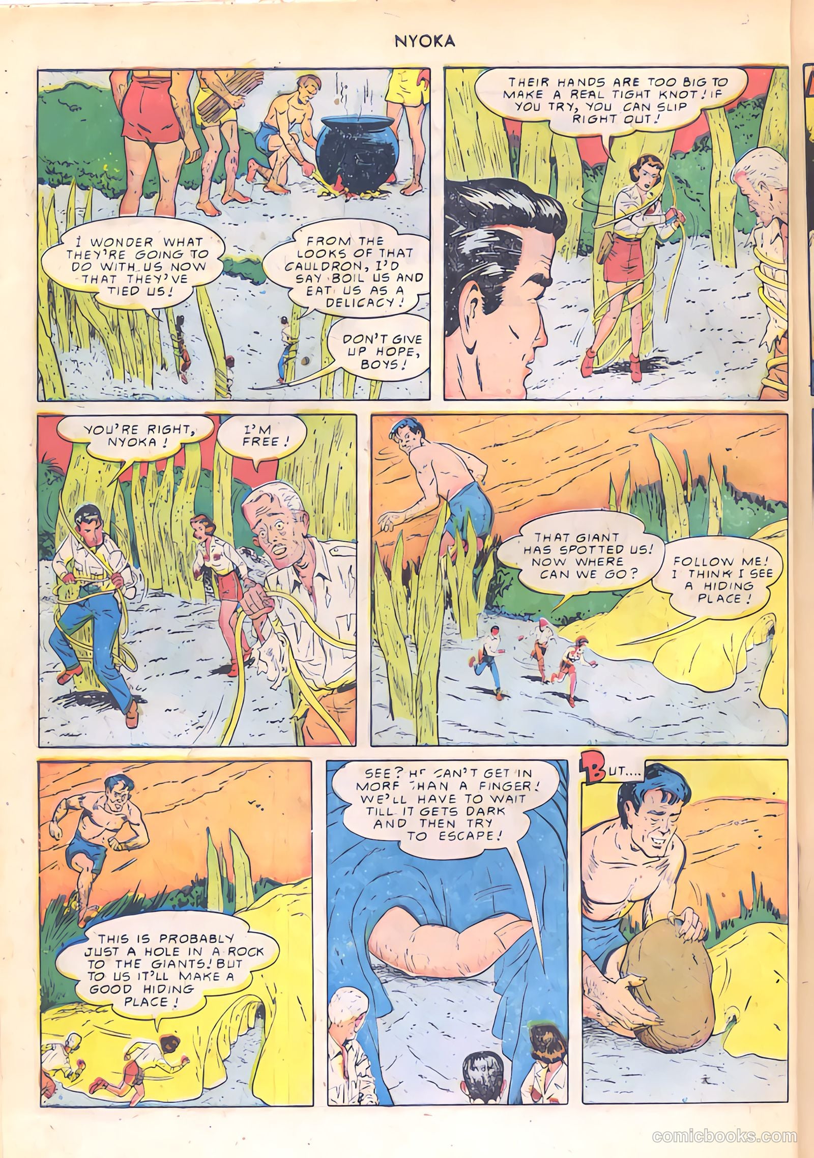 Nyoka the Jungle Girl #46 (1950) — page 20 of 52