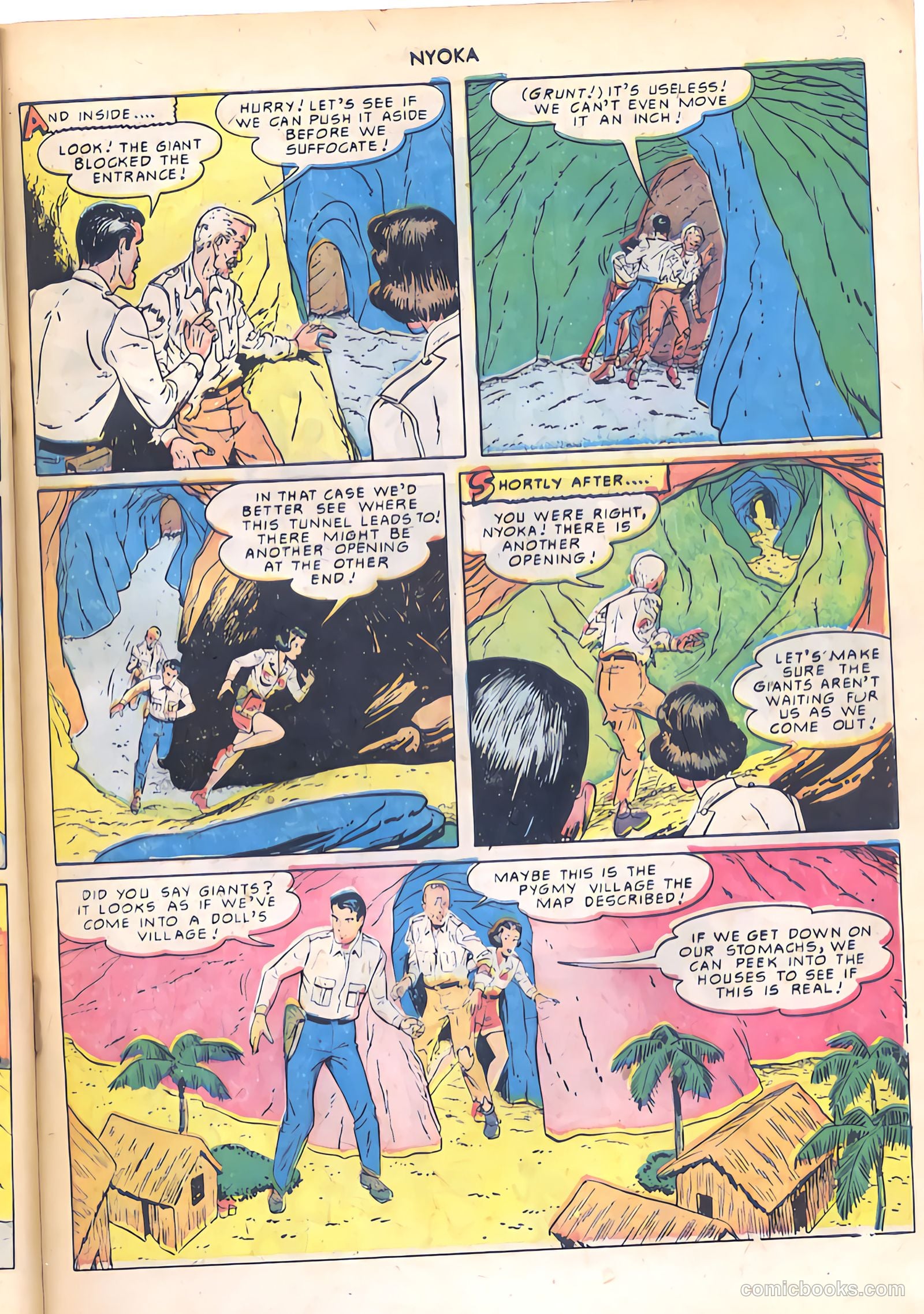 Nyoka the Jungle Girl #46 (1950) — page 21 of 52