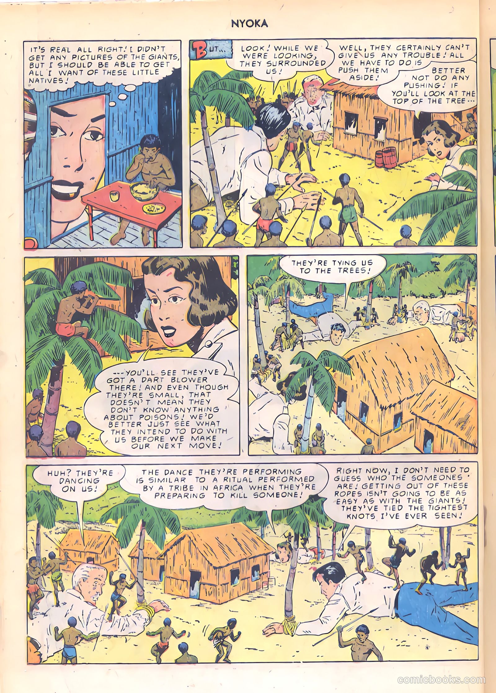 Nyoka the Jungle Girl #46 (1950) — page 22 of 52