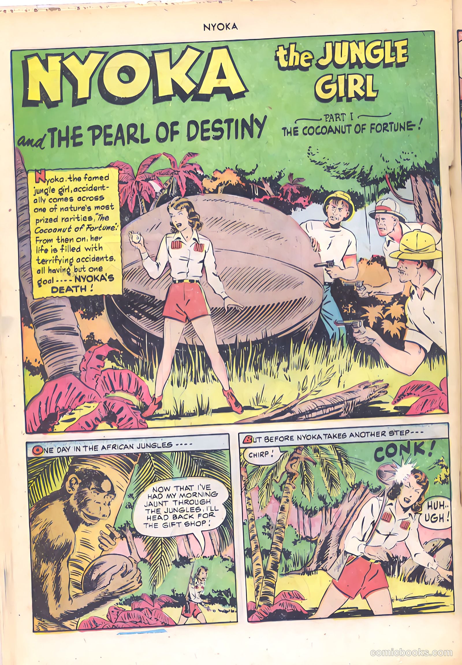 Nyoka the Jungle Girl #46 (1950) — page 28 of 52