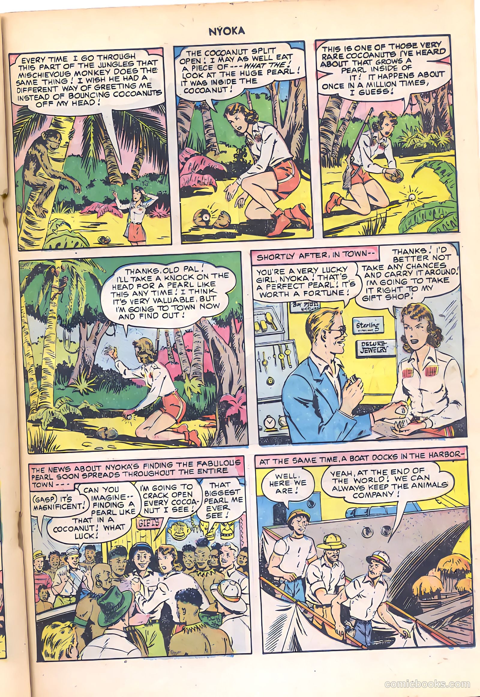 Nyoka the Jungle Girl #46 (1950) — page 29 of 52