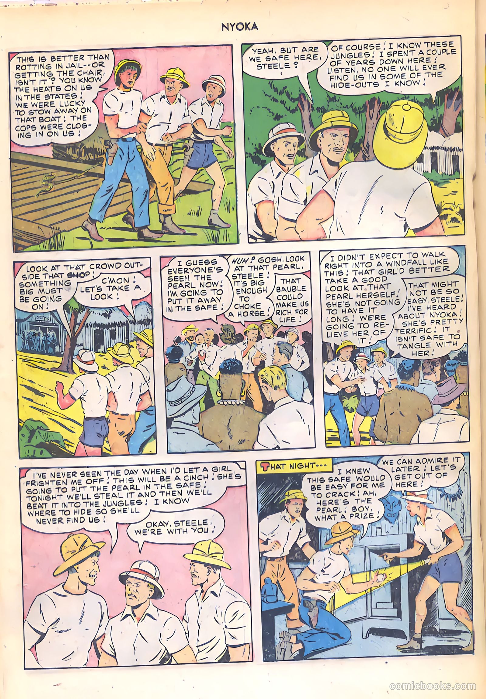 Nyoka the Jungle Girl #46 (1950) — page 30 of 52