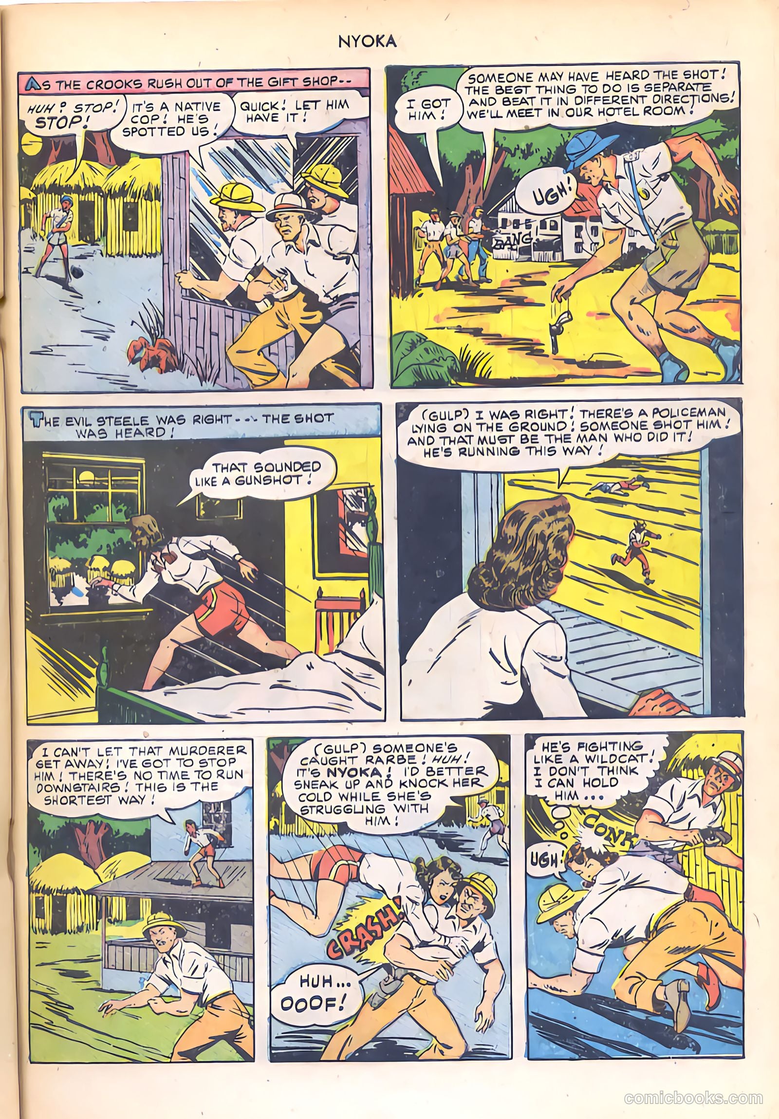 Nyoka the Jungle Girl #46 (1950) — page 31 of 52
