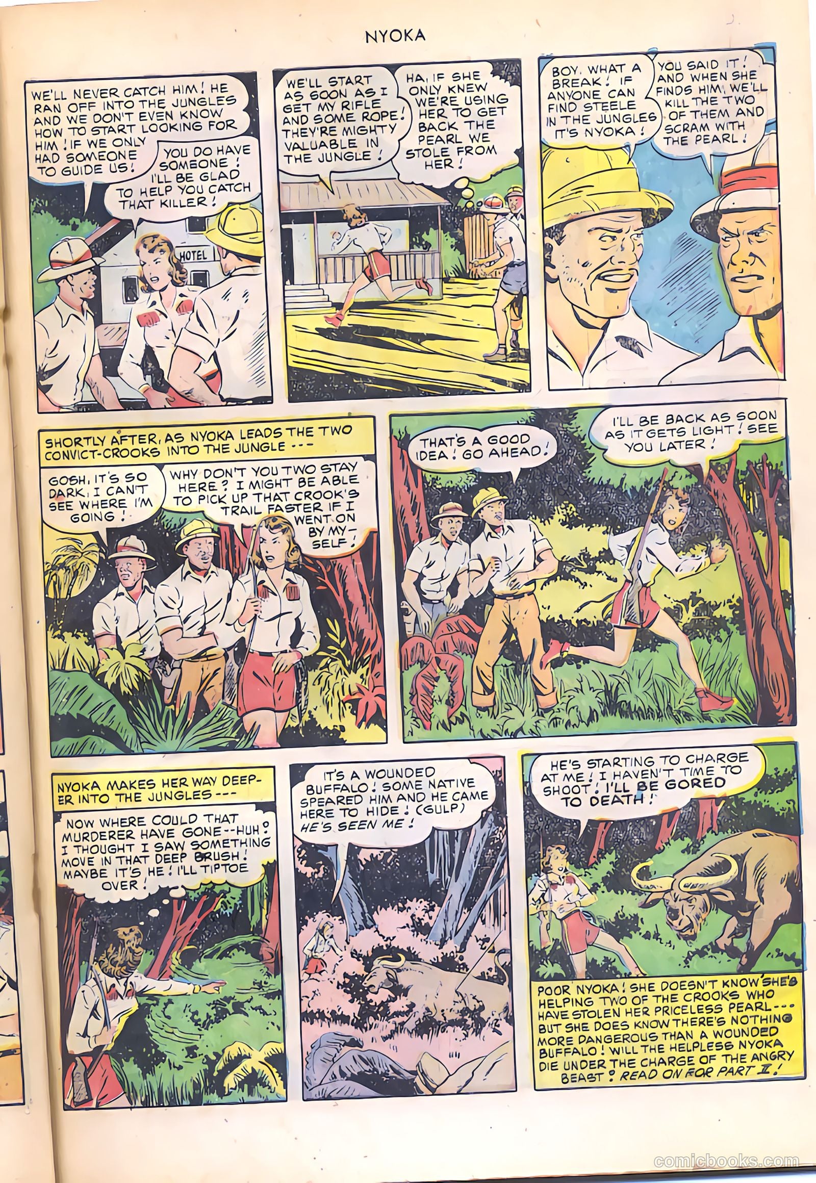 Nyoka the Jungle Girl #46 (1950) — page 33 of 52