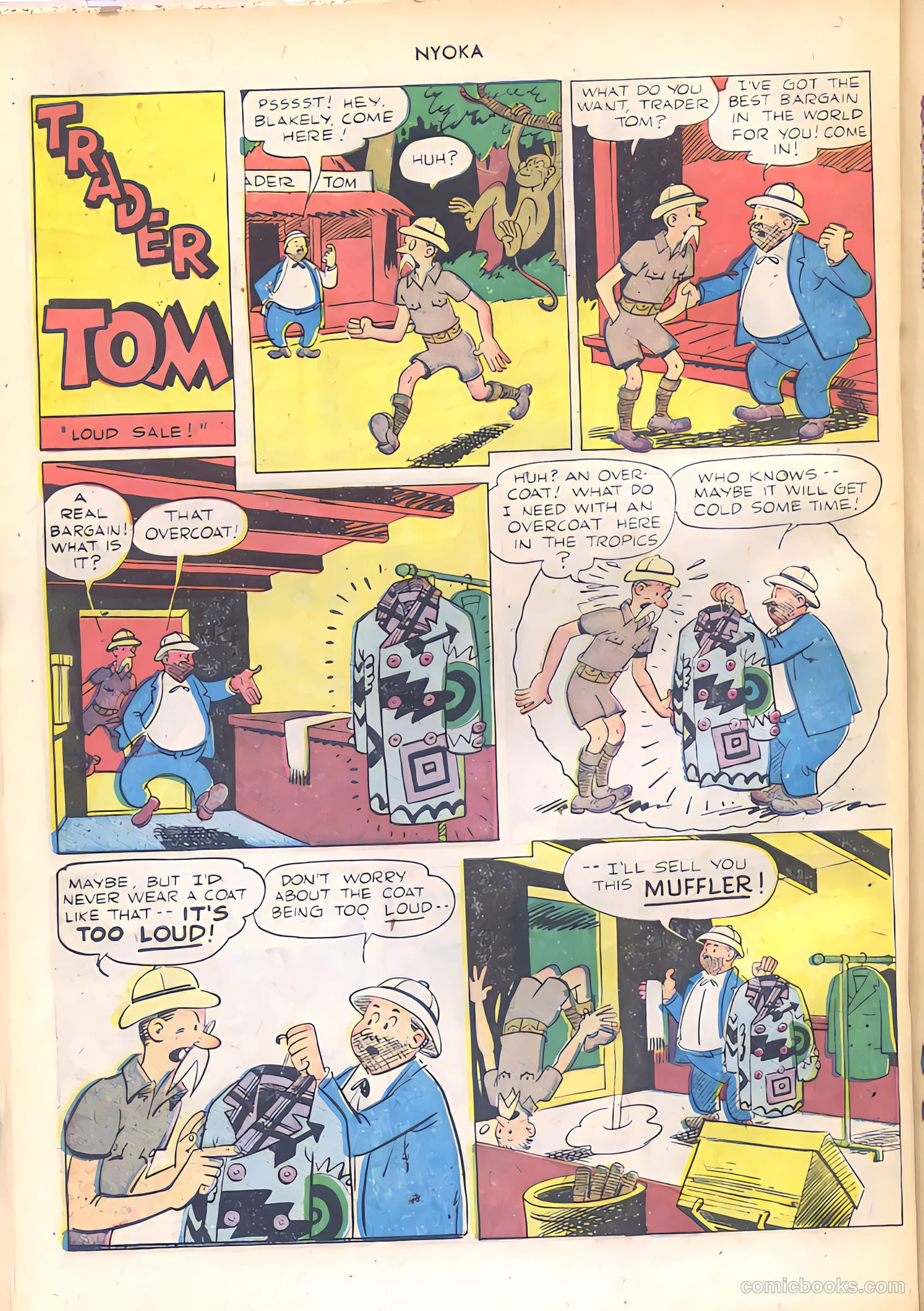 Nyoka the Jungle Girl #46 (1950) — page 34 of 52