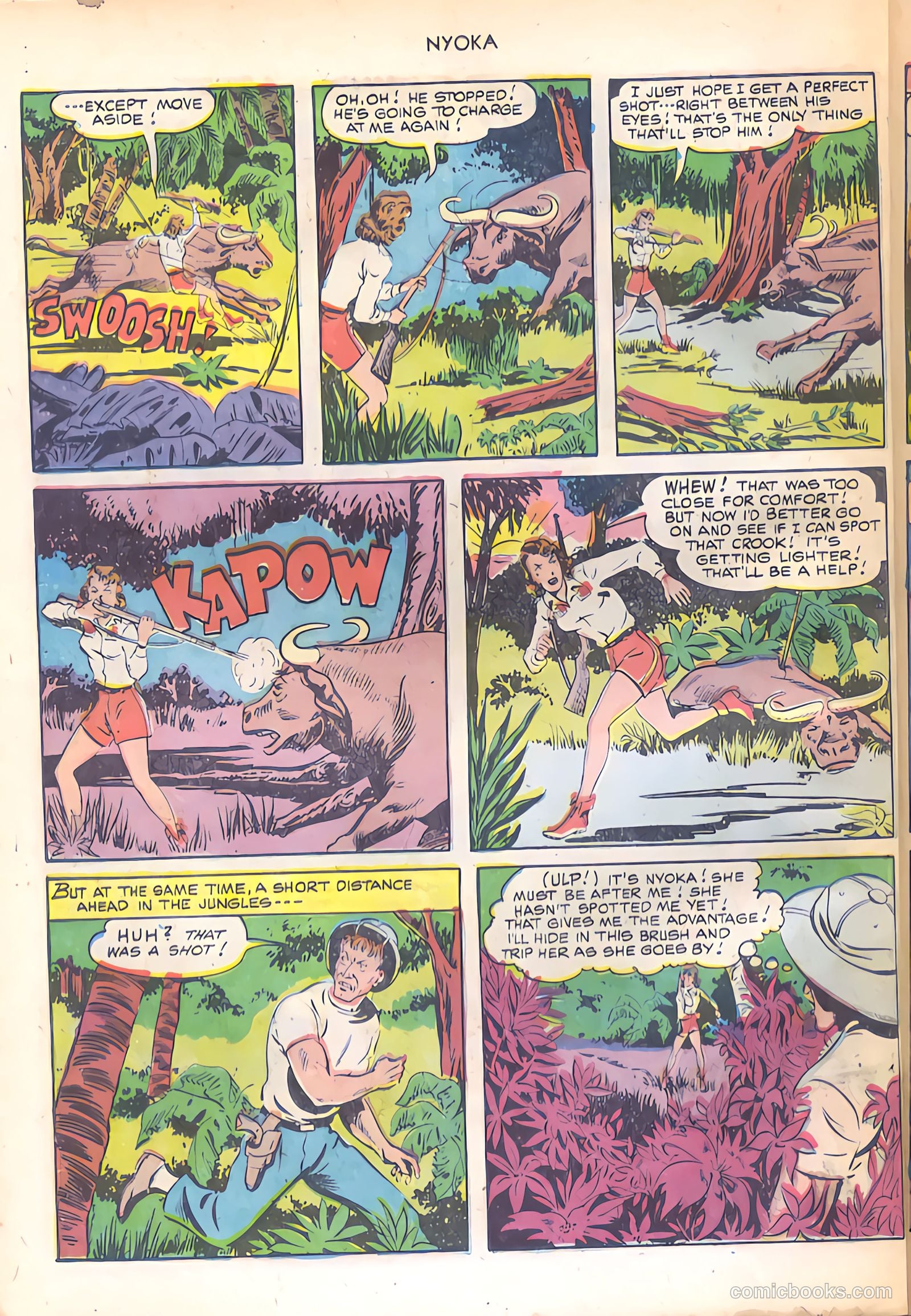 Nyoka the Jungle Girl #46 (1950) — page 38 of 52