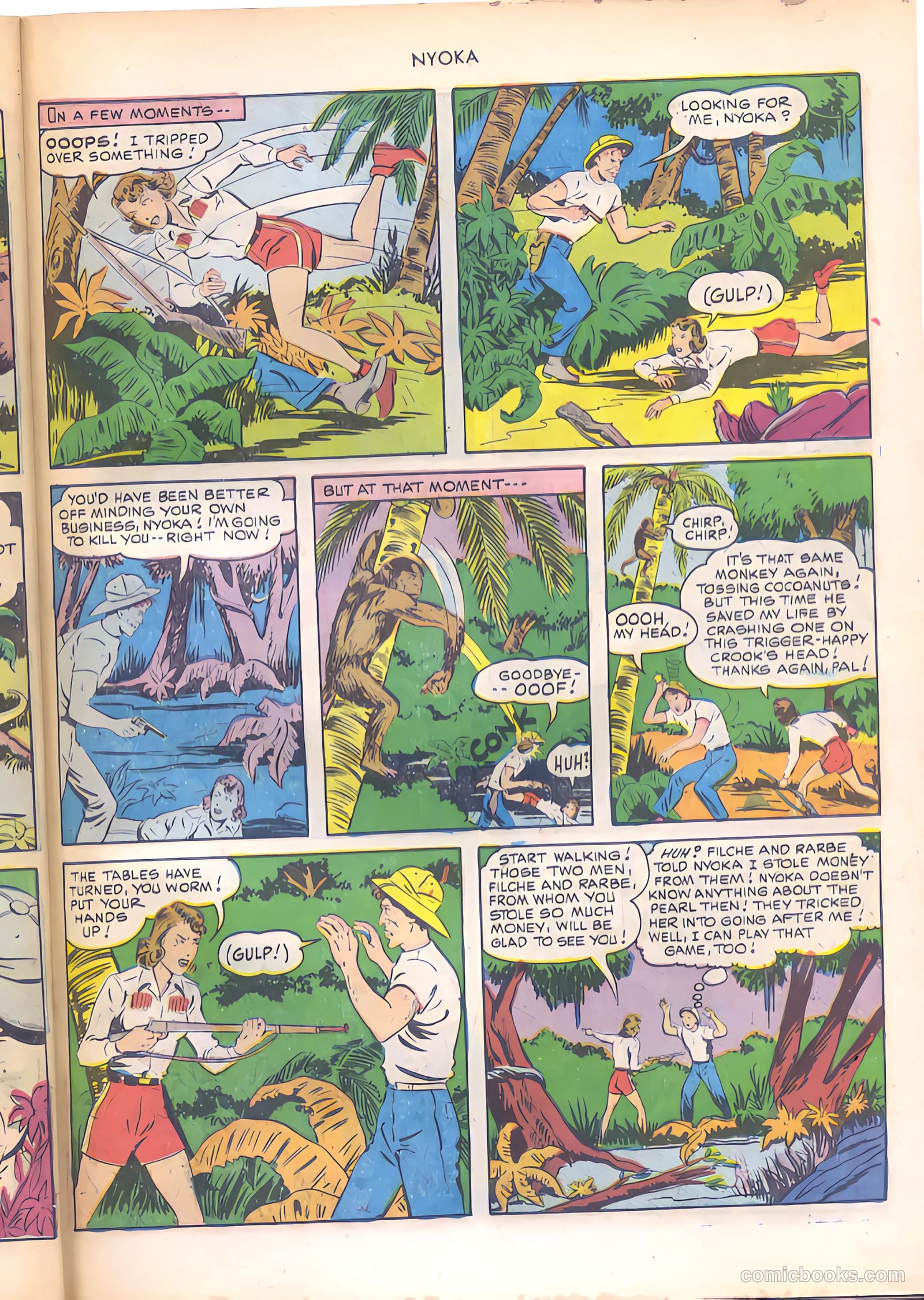 Nyoka the Jungle Girl #46 (1950) — page 39 of 52