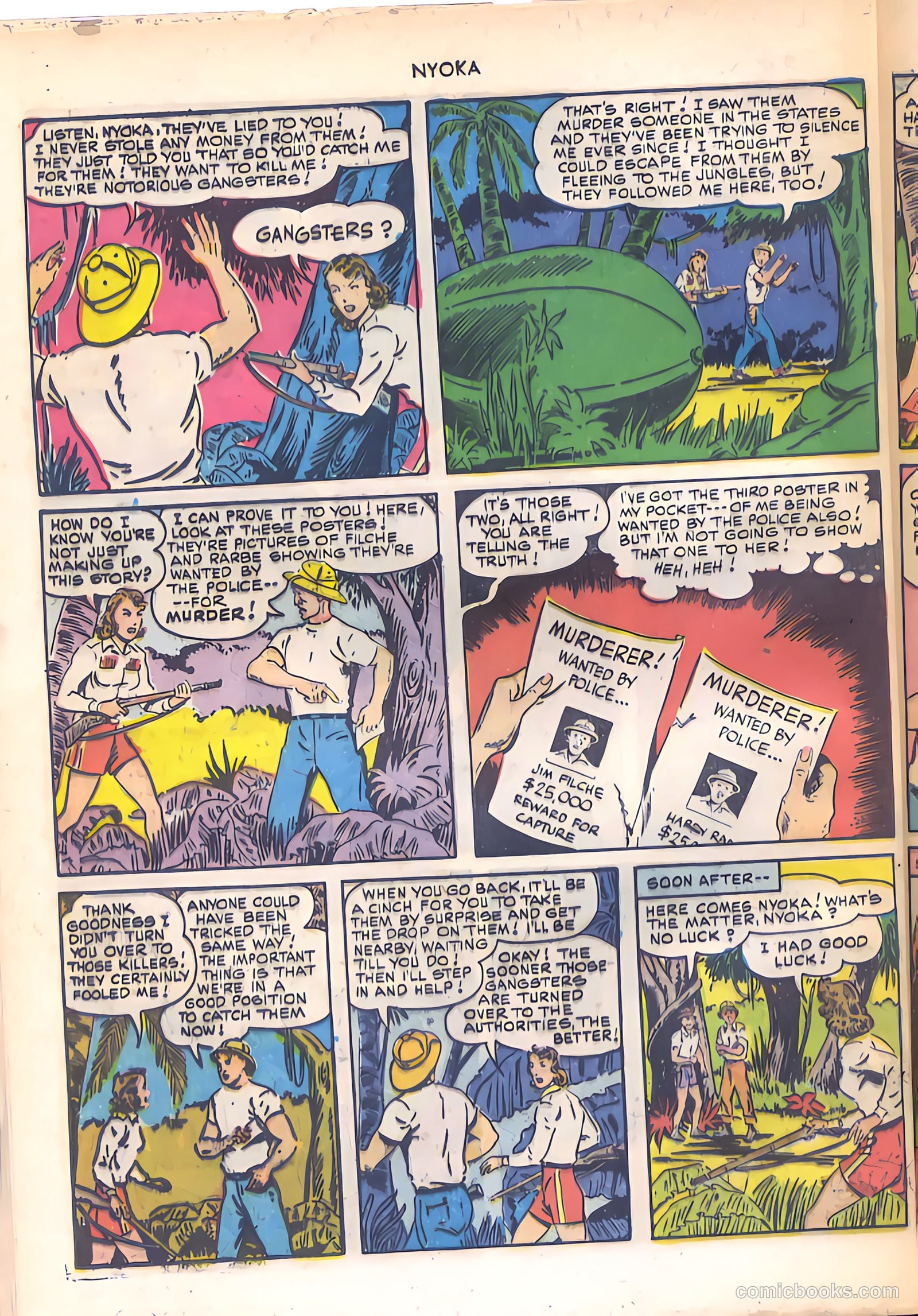 Nyoka the Jungle Girl #46 (1950) — page 40 of 52