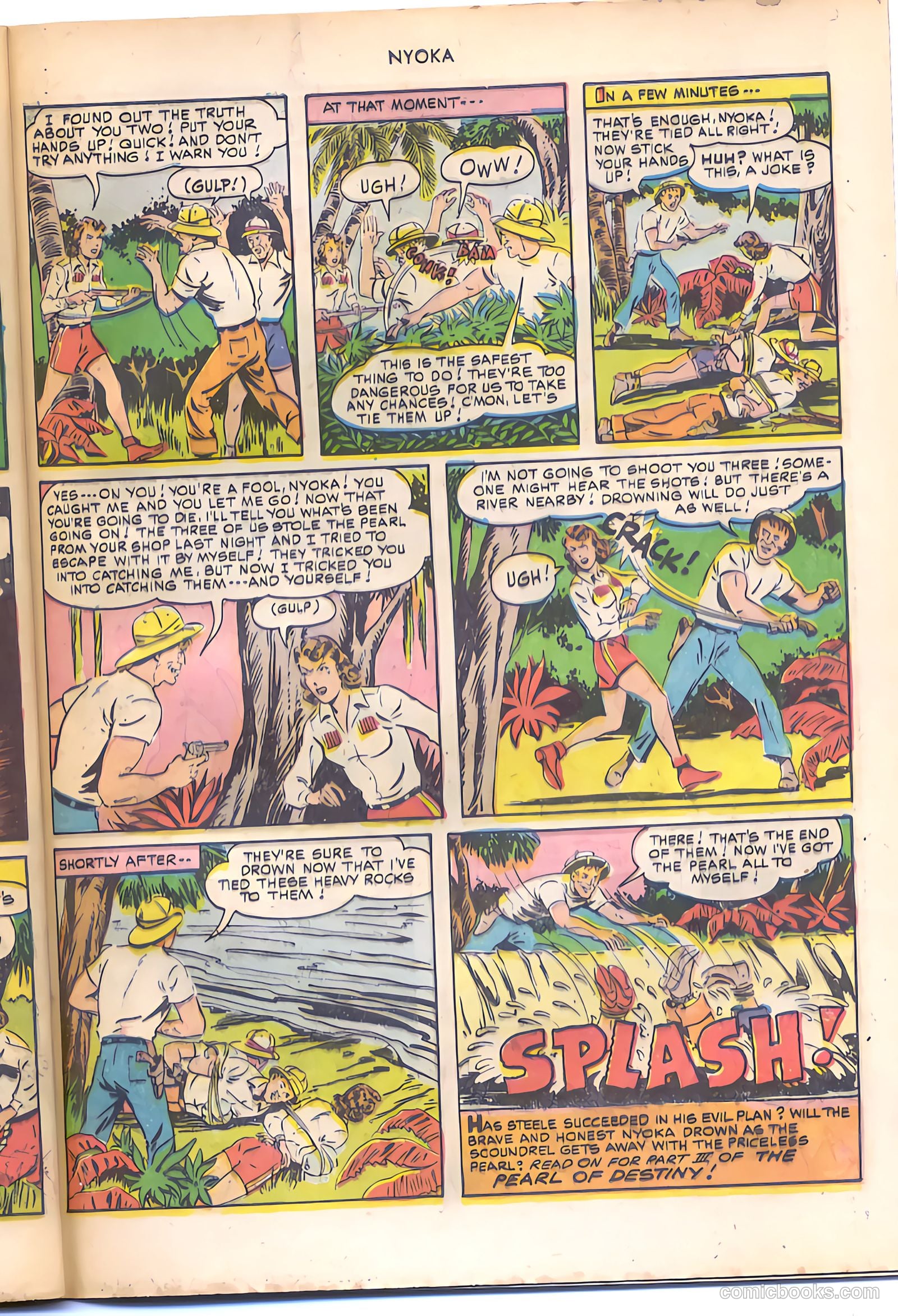 Nyoka the Jungle Girl #46 (1950) — page 41 of 52
