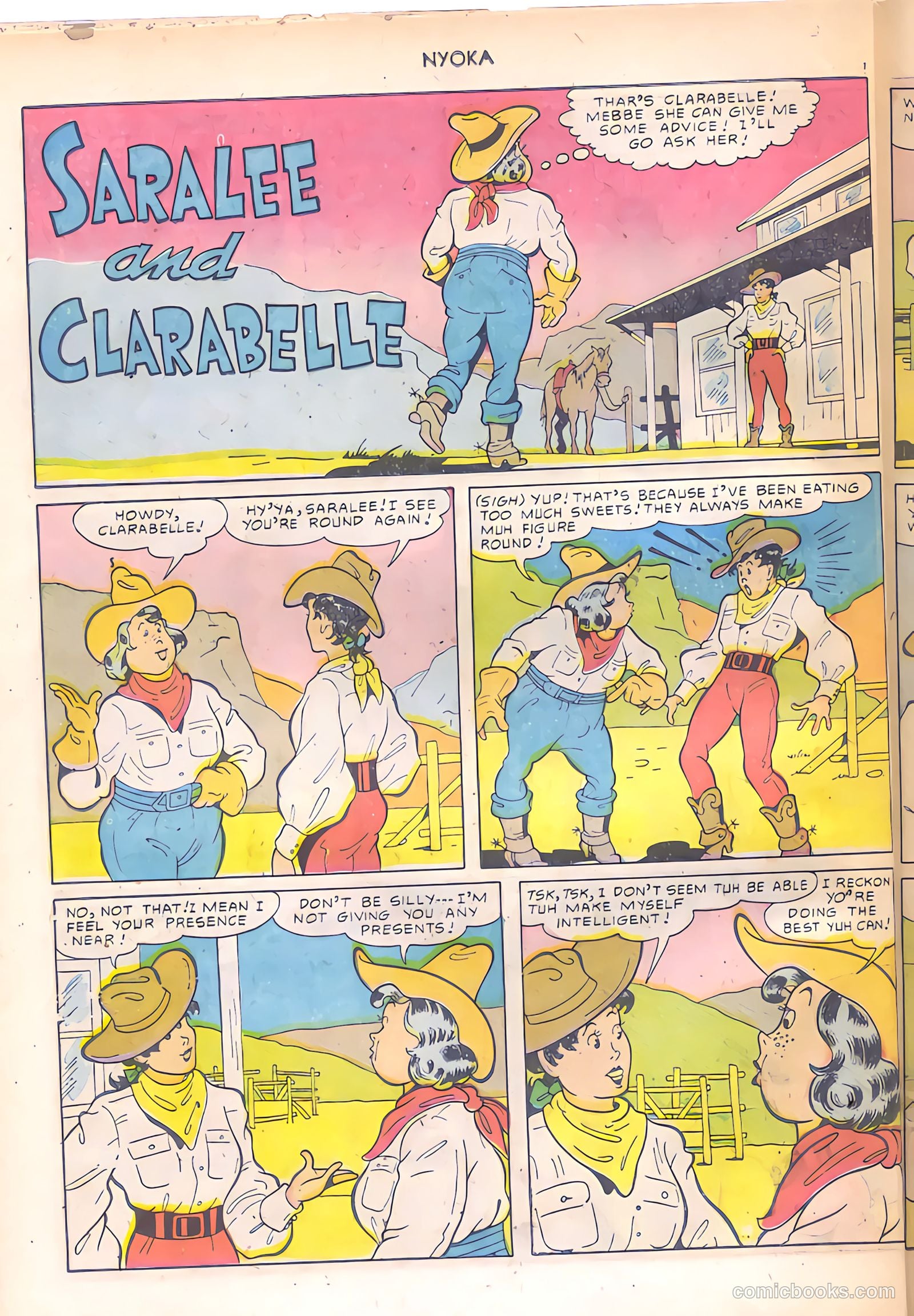 Nyoka the Jungle Girl #46 (1950) — page 42 of 52