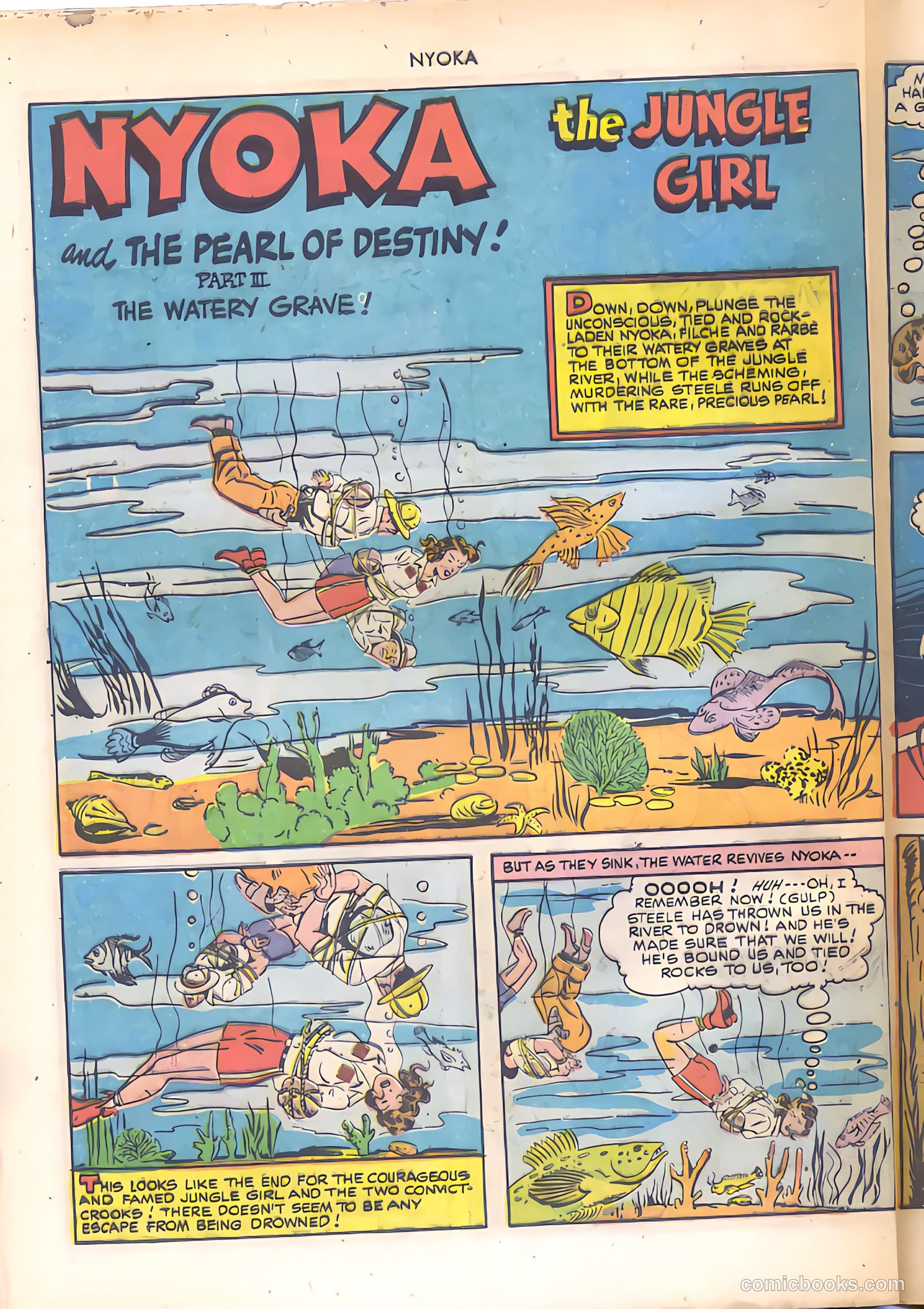 Nyoka the Jungle Girl #46 (1950) — page 44 of 52