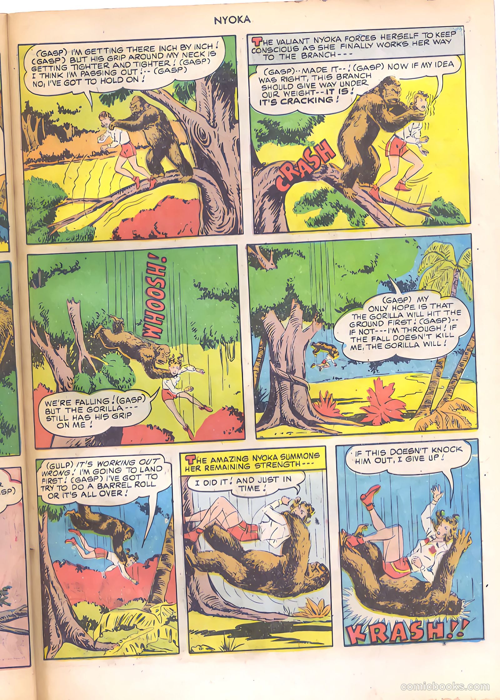 Nyoka the Jungle Girl #46 (1950) — page 47 of 52