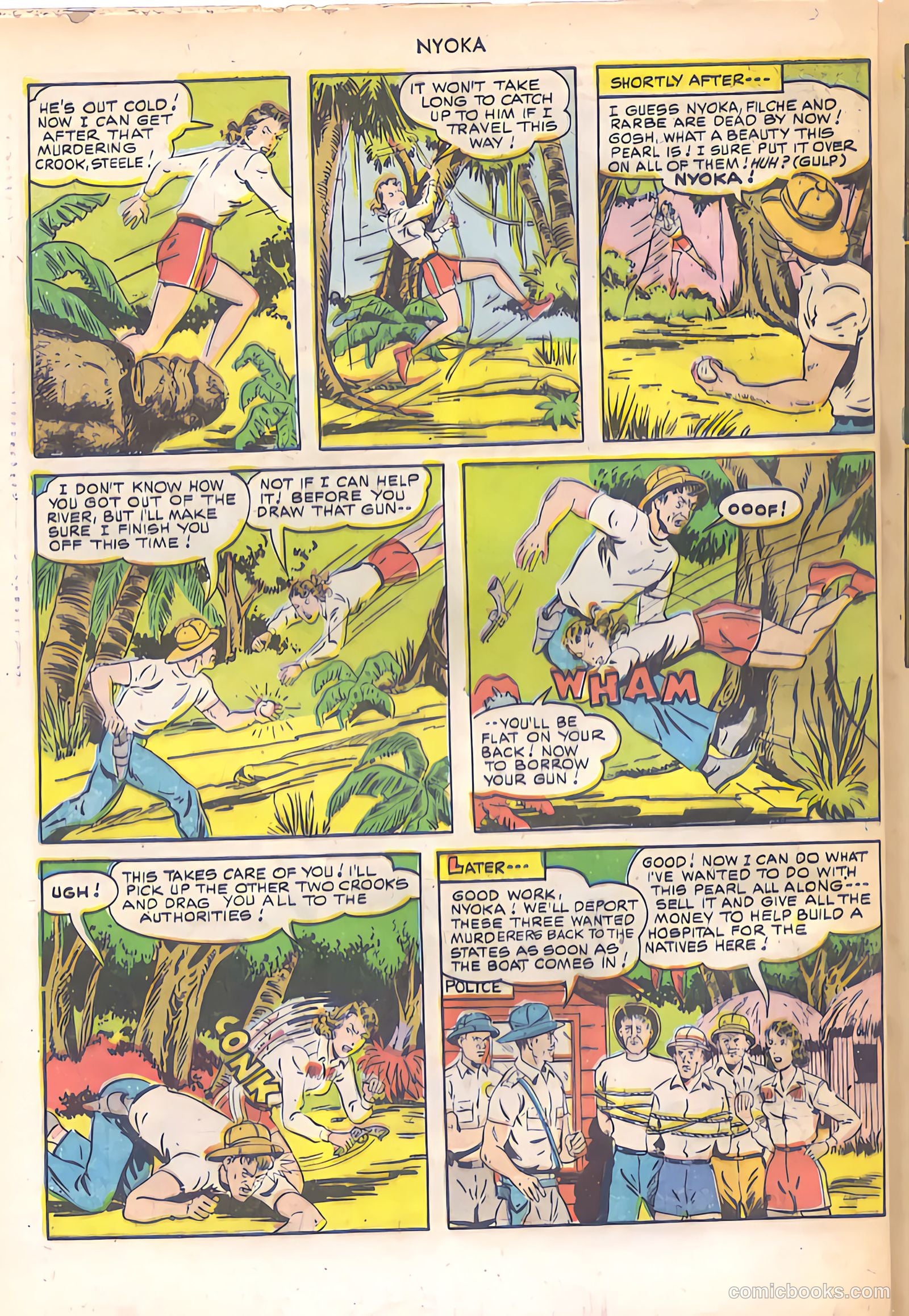 Nyoka the Jungle Girl #46 (1950) — page 48 of 52