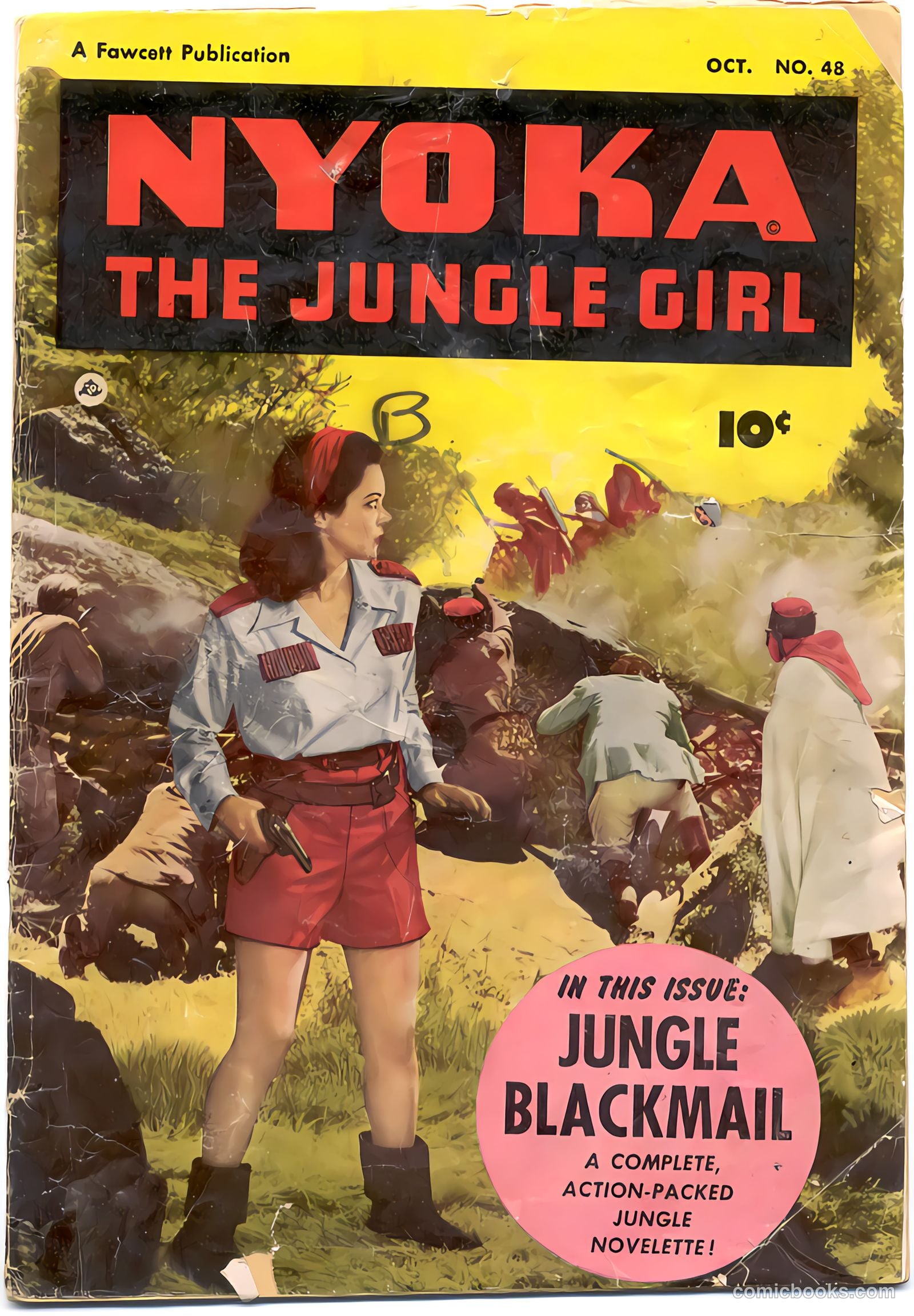Nyoka the Jungle Girl #48
