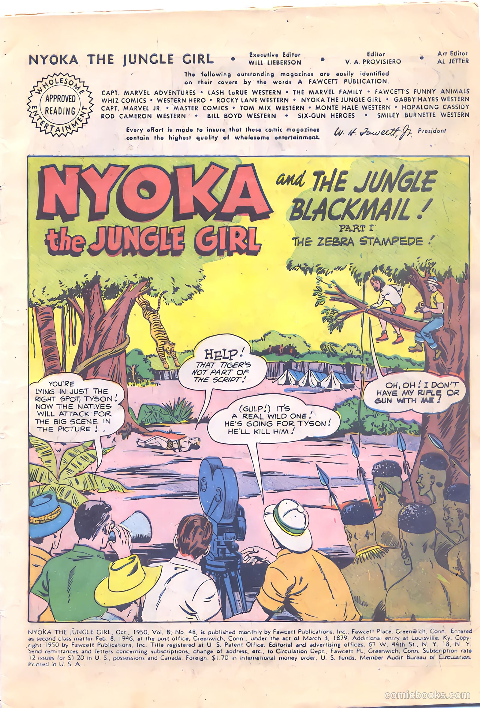 Nyoka the Jungle Girl #48 (1950) — page 3 of 36