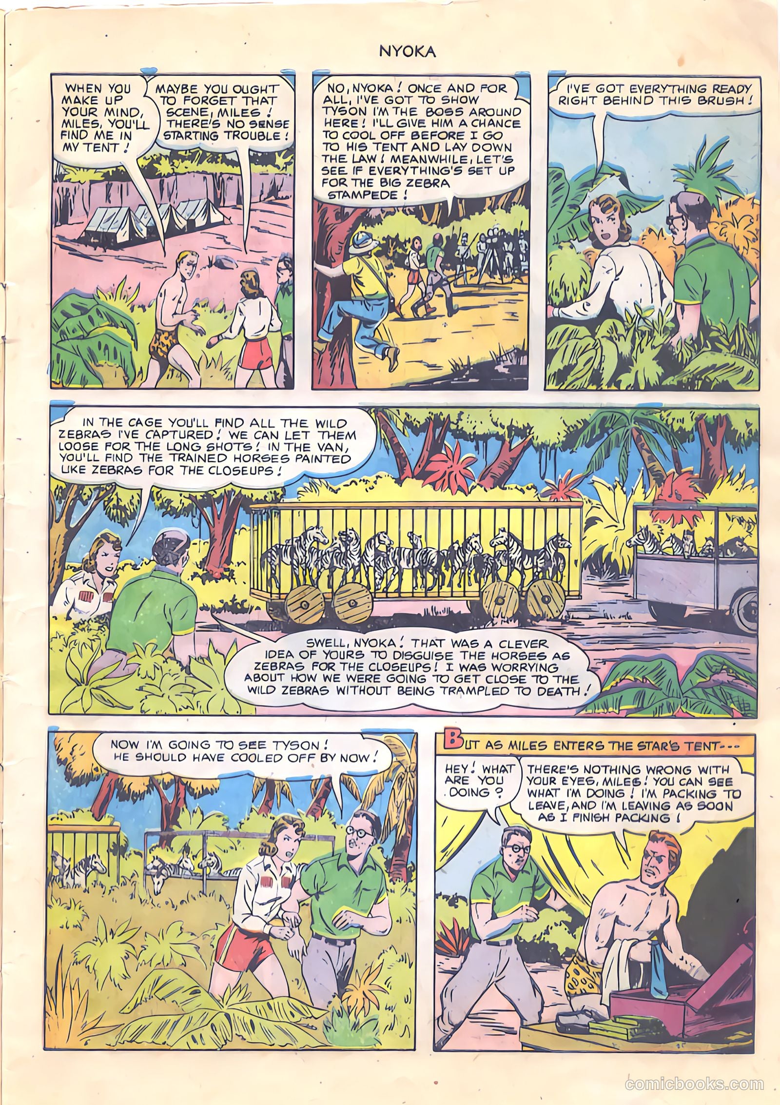 Nyoka the Jungle Girl #48 (1950) — page 5 of 36