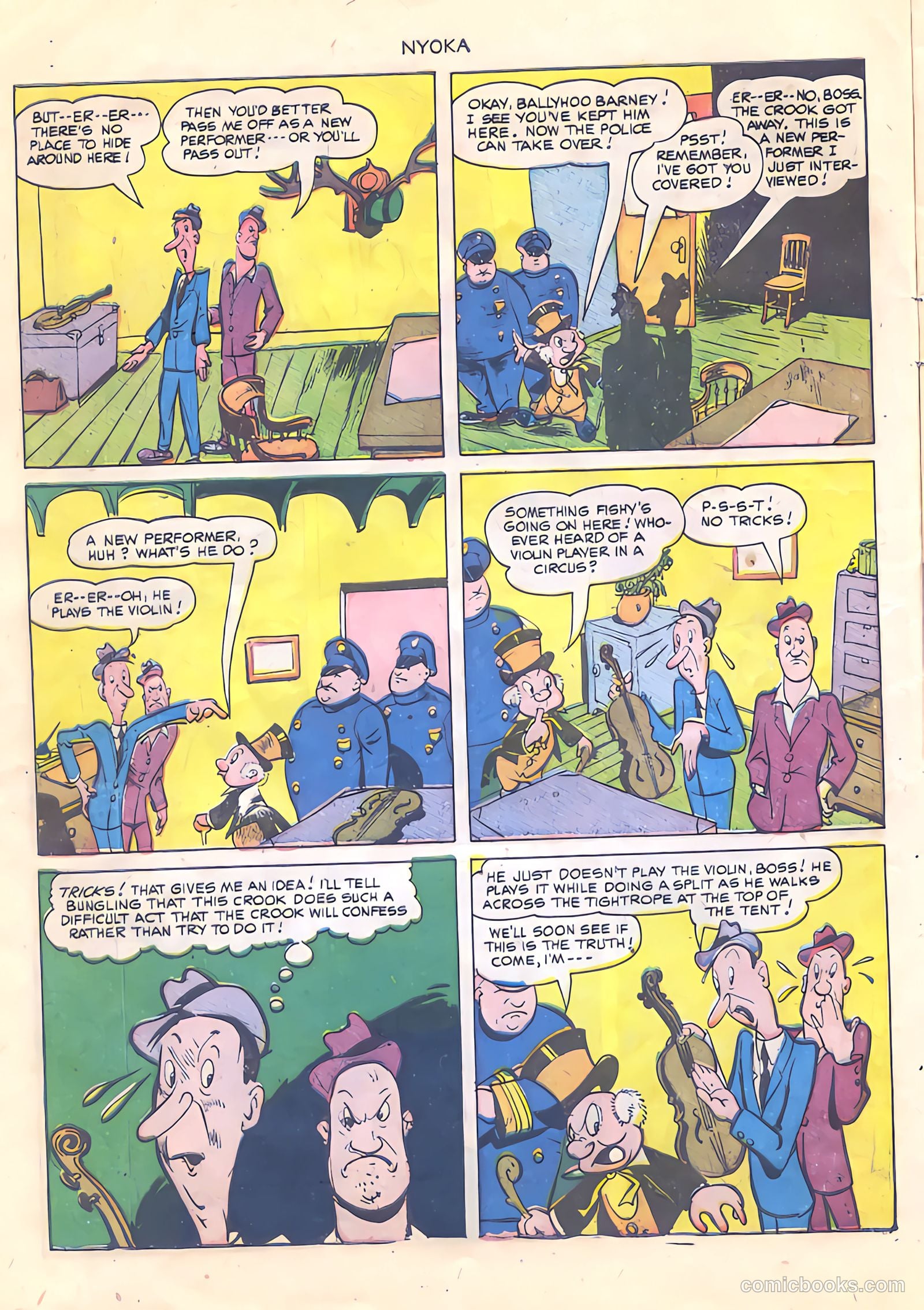 Nyoka the Jungle Girl #48 (1950) — page 10 of 36