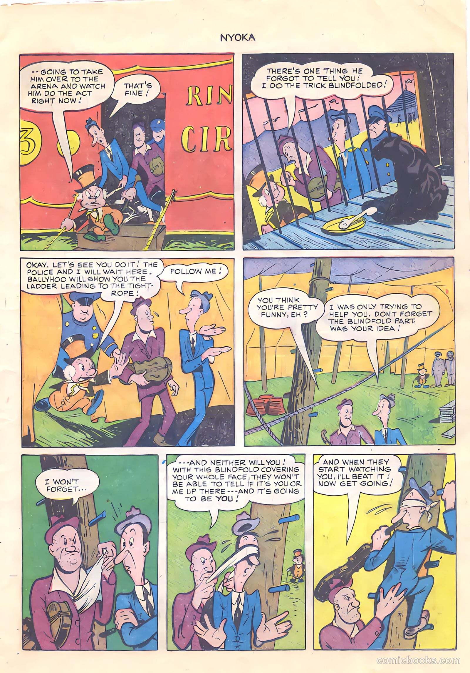 Nyoka the Jungle Girl #48 (1950) — page 11 of 36