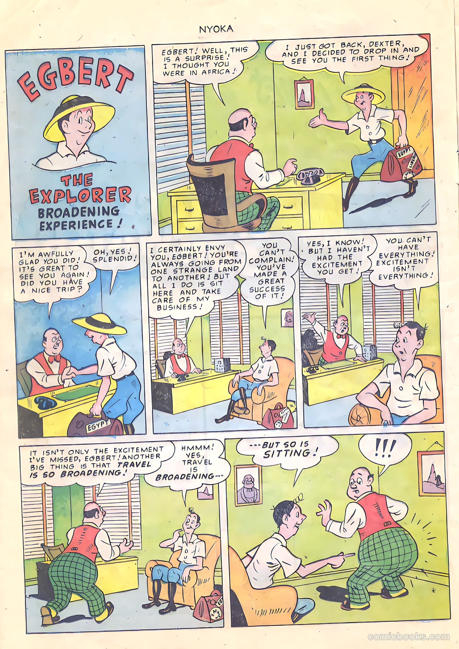 Nyoka the Jungle Girl #48 (1950) — page 16 of 36