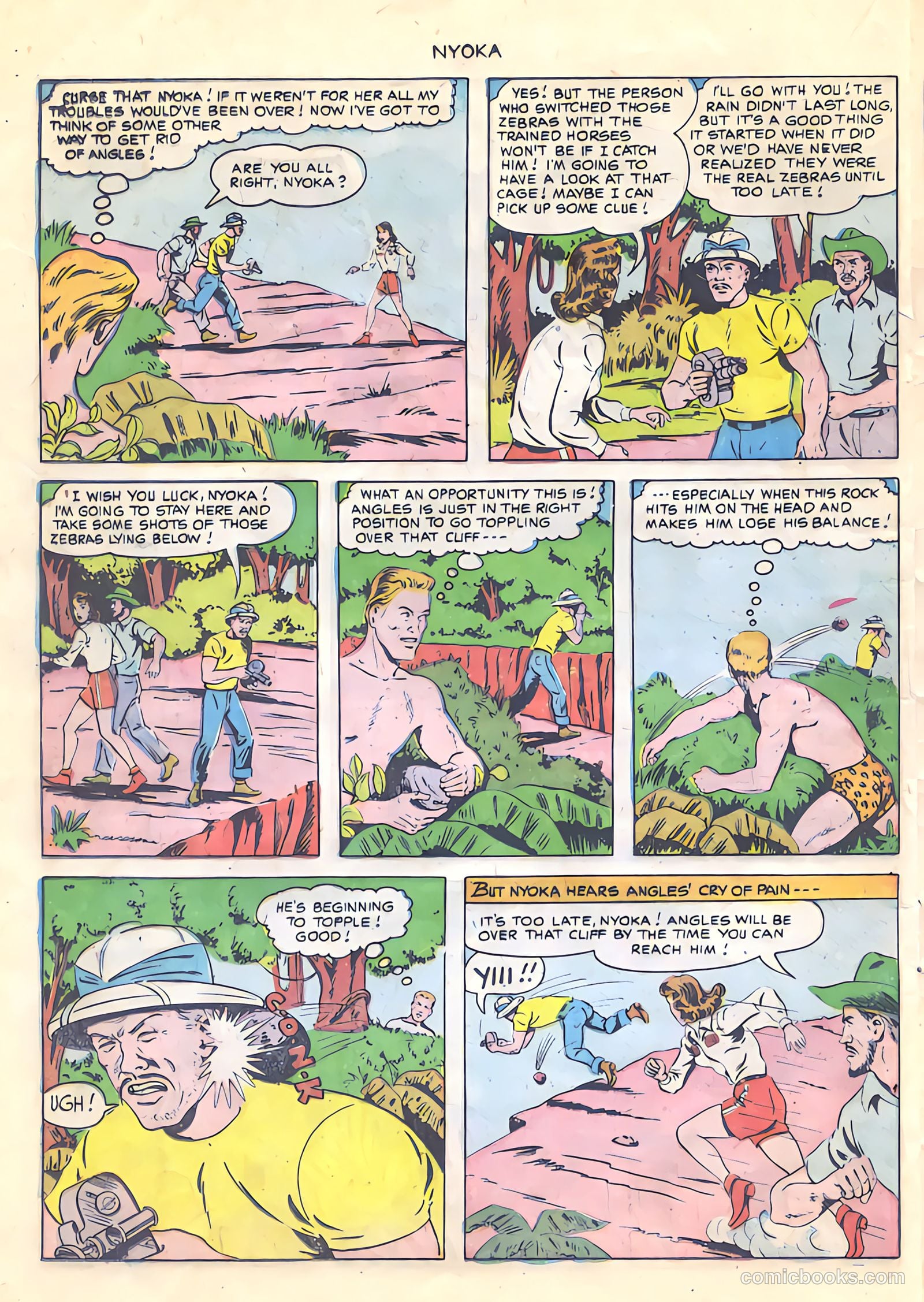 Nyoka the Jungle Girl #48 (1950) — page 20 of 36
