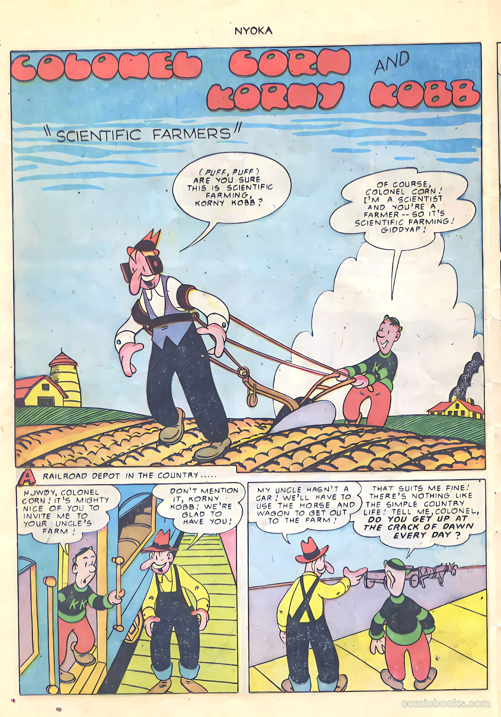 Nyoka the Jungle Girl #48 (1950) — page 24 of 36