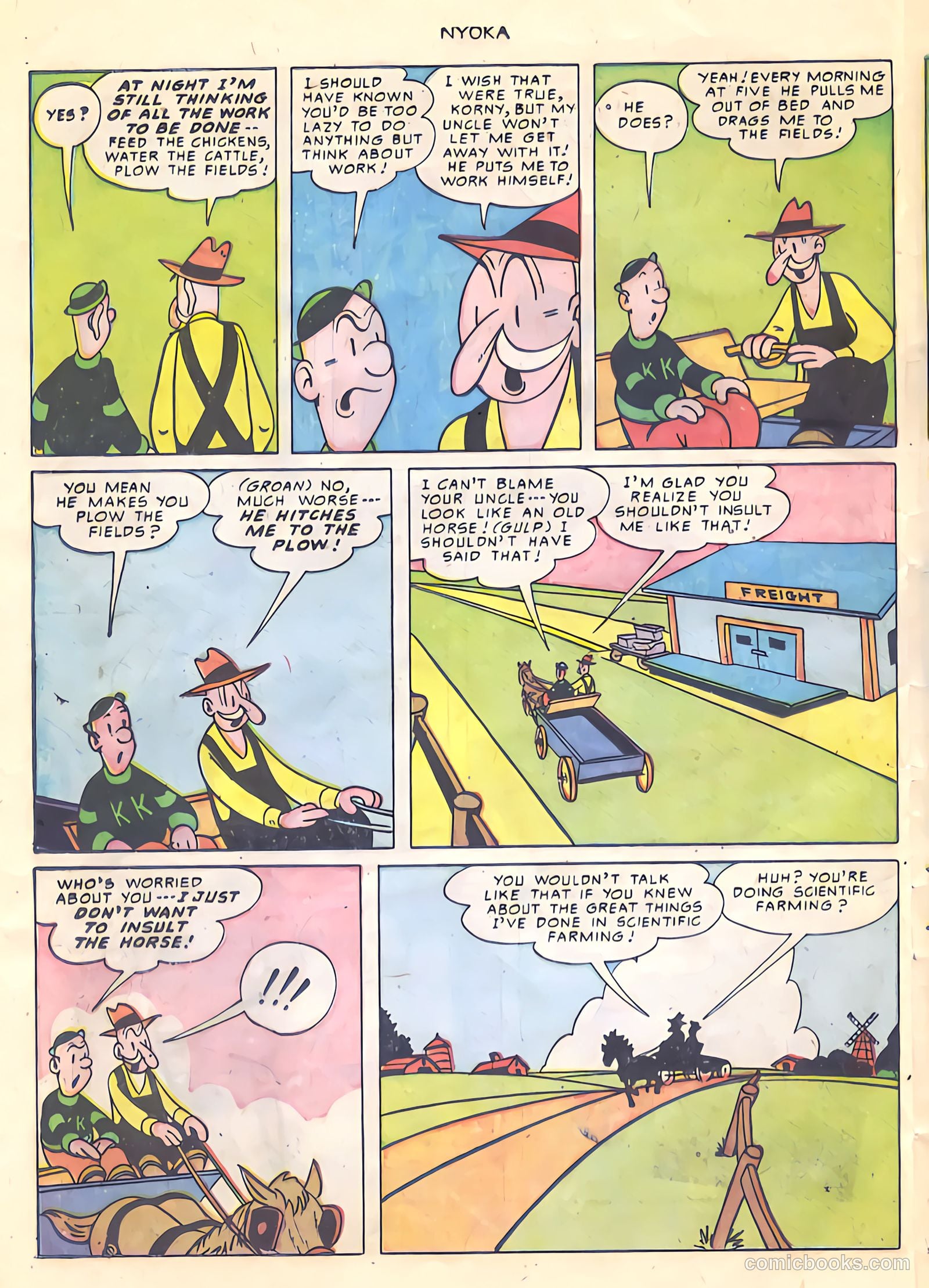 Nyoka the Jungle Girl #48 (1950) — page 26 of 36