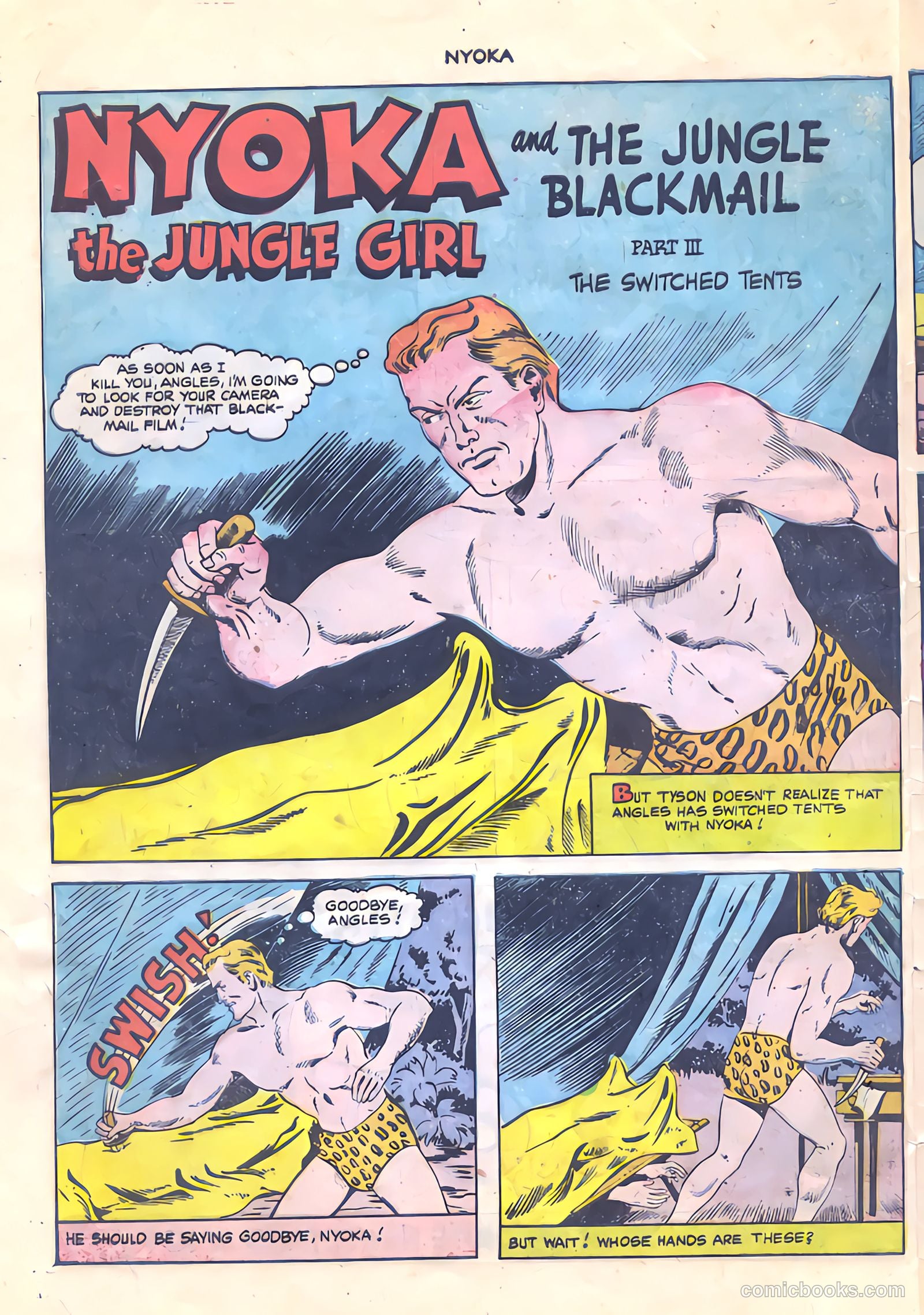 Nyoka the Jungle Girl #48 (1950) — page 28 of 36