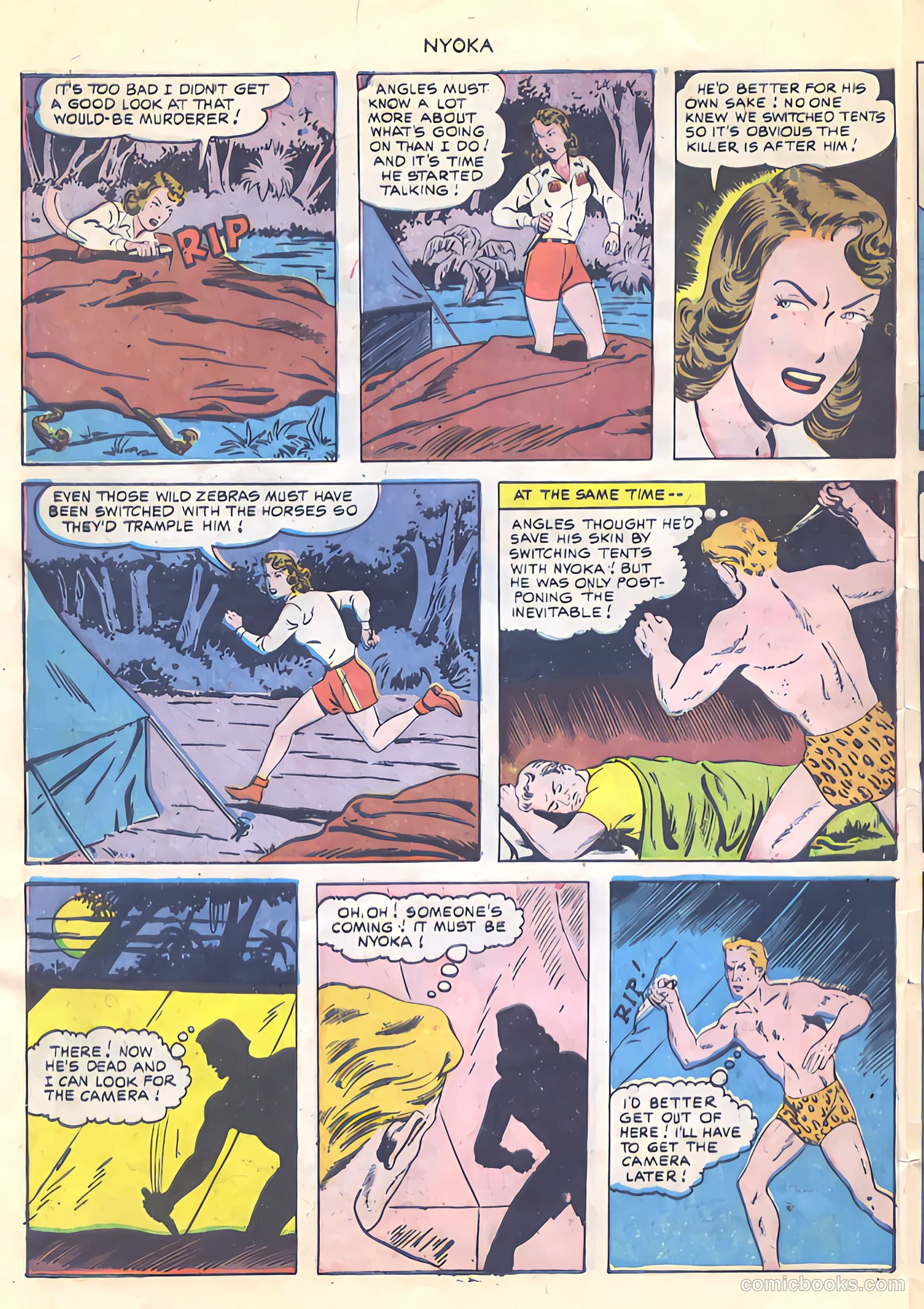 Nyoka the Jungle Girl #48 (1950) — page 30 of 36