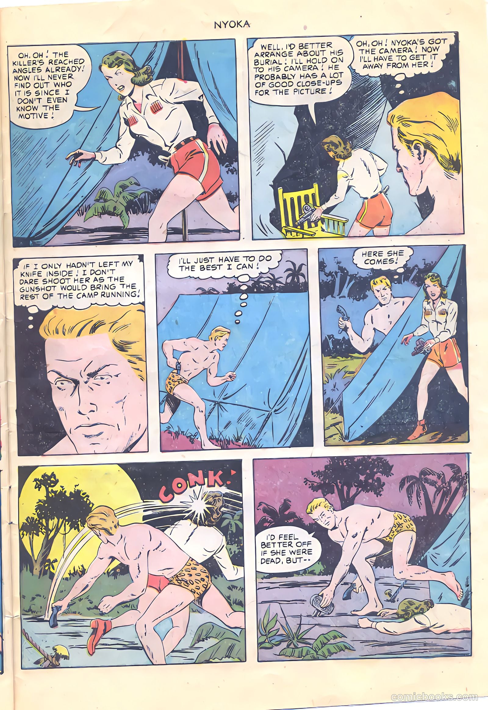 Nyoka the Jungle Girl #48 (1950) — page 31 of 36
