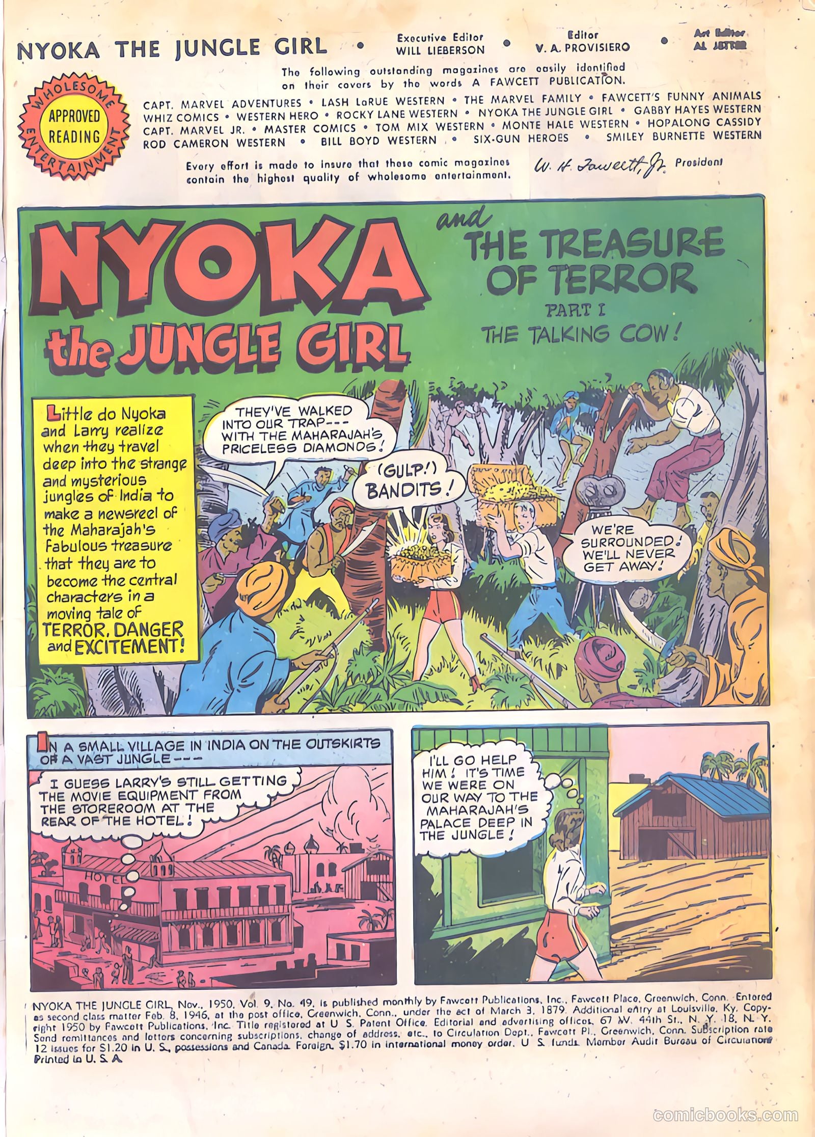 Nyoka the Jungle Girl #49 (1950) — page 3 of 52